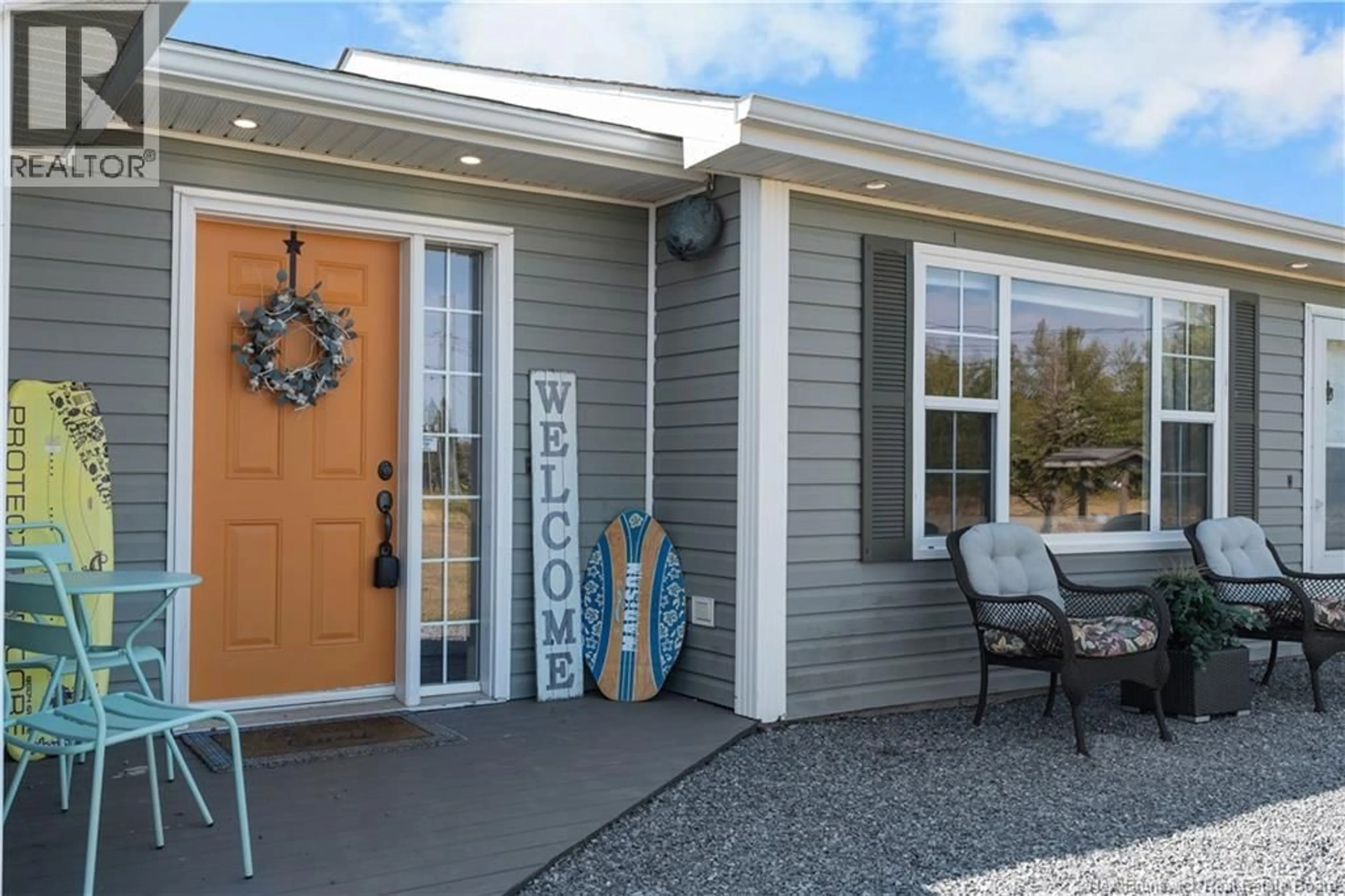 Home with vinyl exterior material, street for 16 CYRIL LANE, Trois Ruisseaux New Brunswick E4N3B5