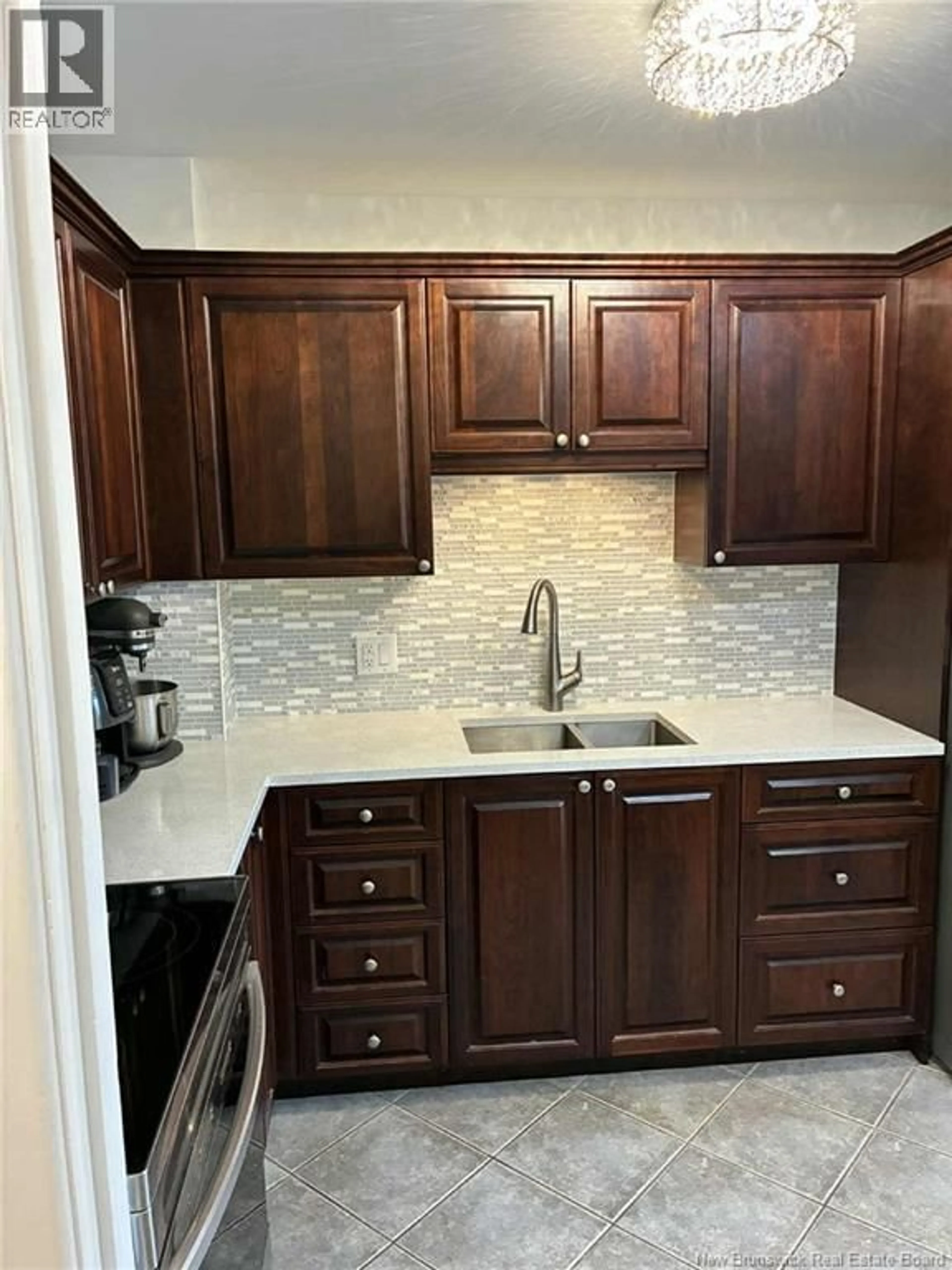 Standard kitchen, ceramic/tile floor for 3 - 2865 ROTHESAY ROAD ROAD, Rothesay New Brunswick E2E5V1