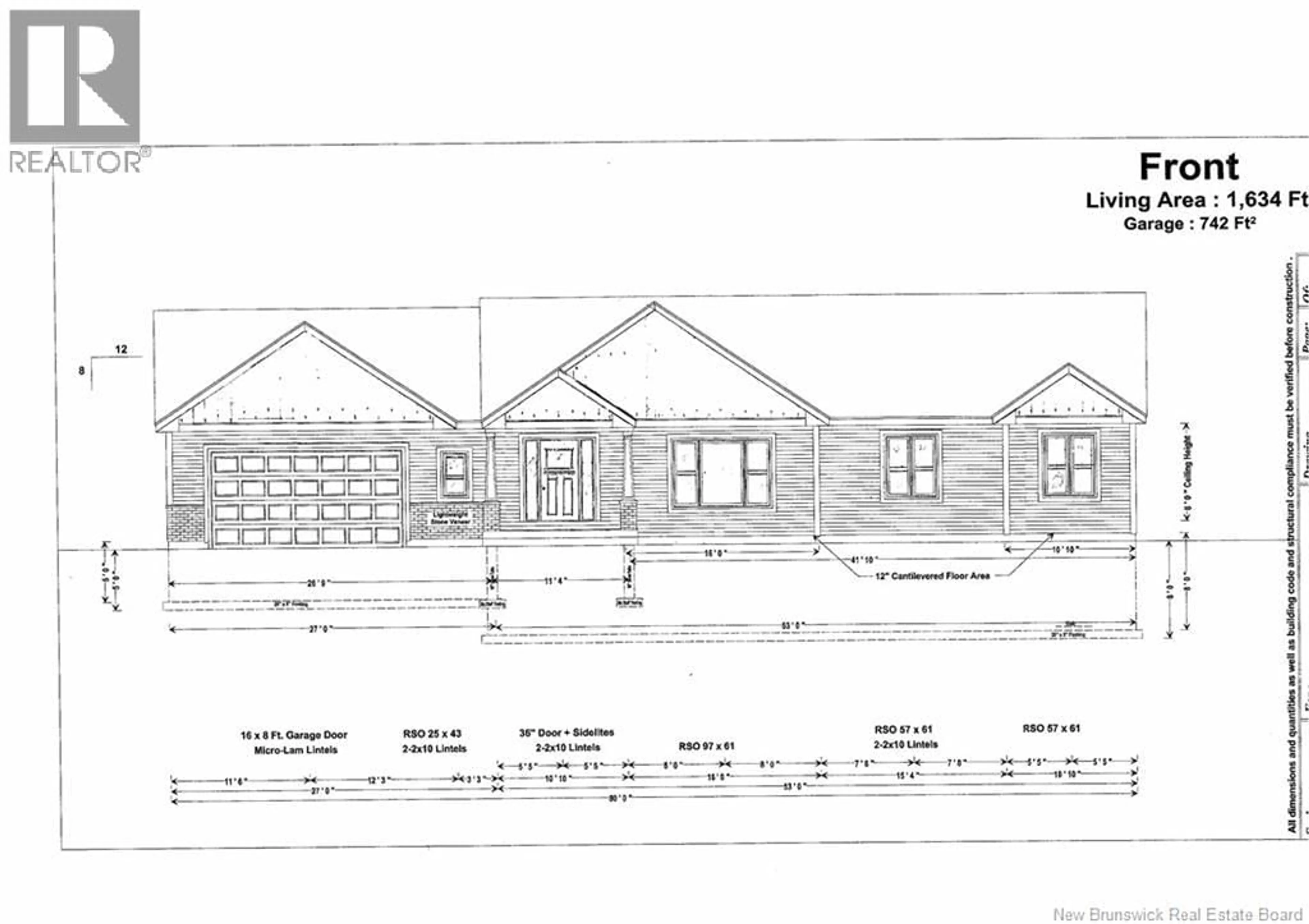 Floor plan for 99 MAEFIELD STREET, Lower Coverdale New Brunswick E1J0H7