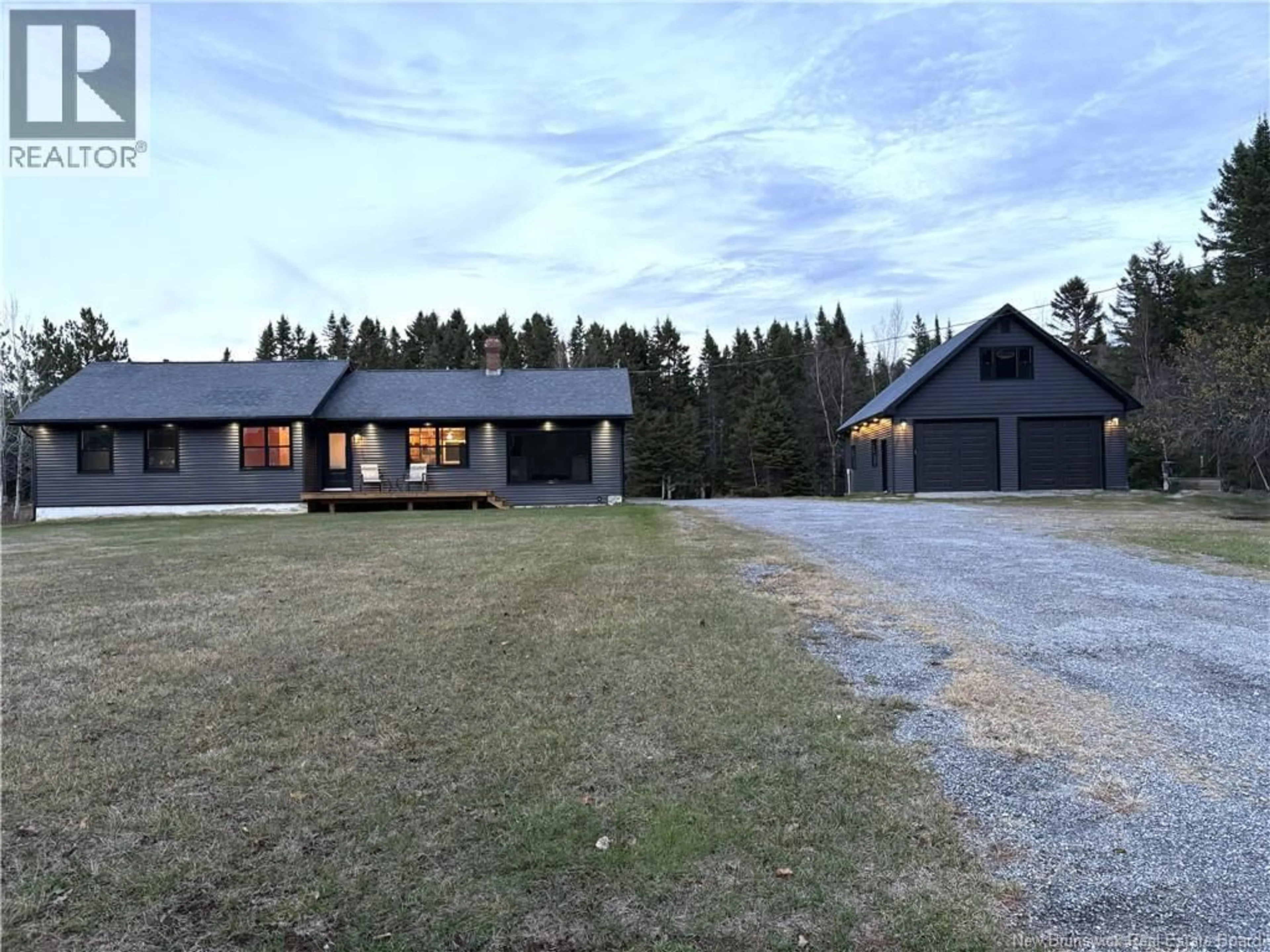 A pic from outside/outdoor area/front of a property/back of a property/a pic from drone, unknown for 288 845 ROUTE, Kingston New Brunswick E5N1L2