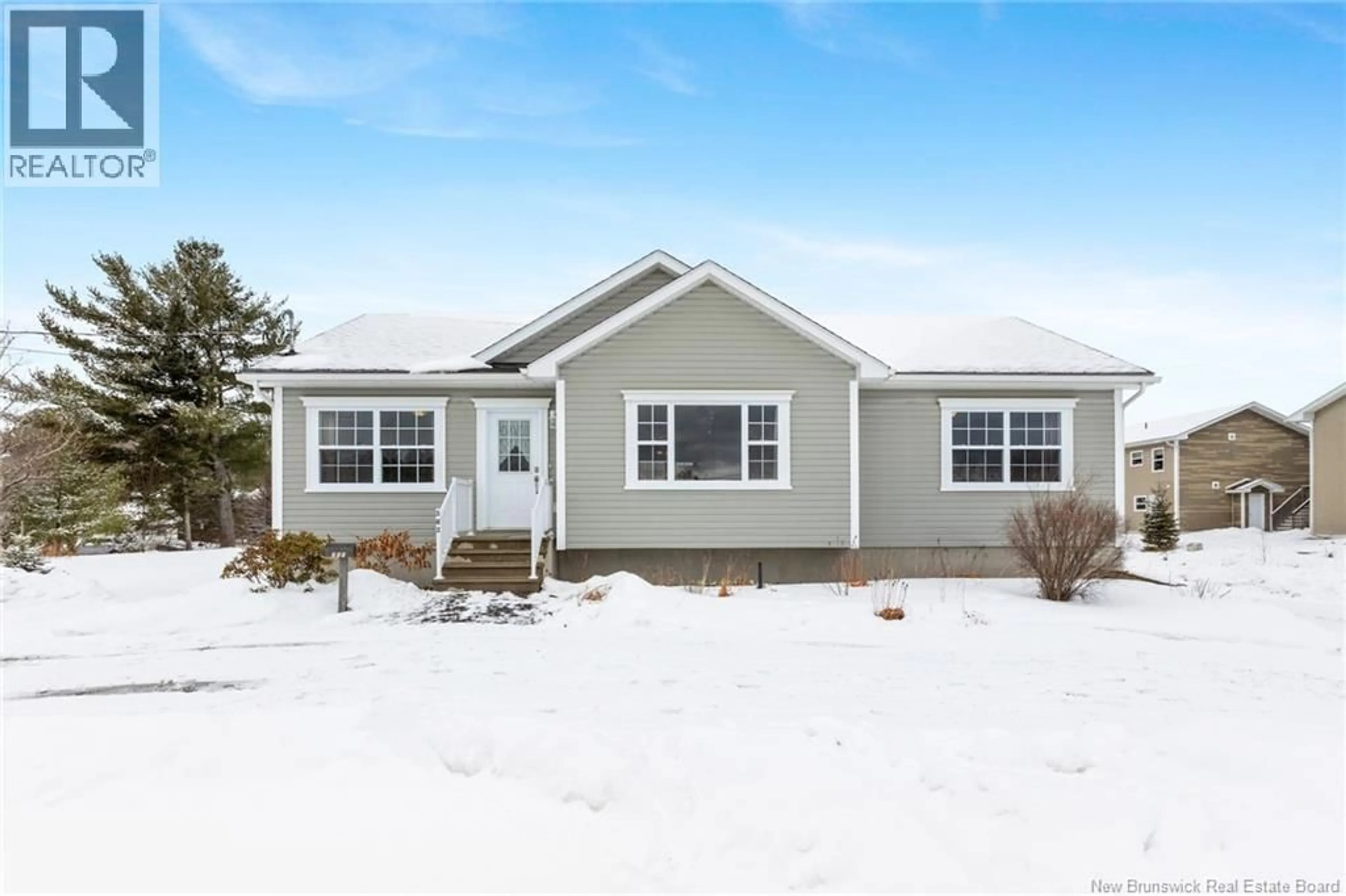 Home with vinyl exterior material, street for 383 CANADA STREET, Fredericton New Brunswick E3A4A5