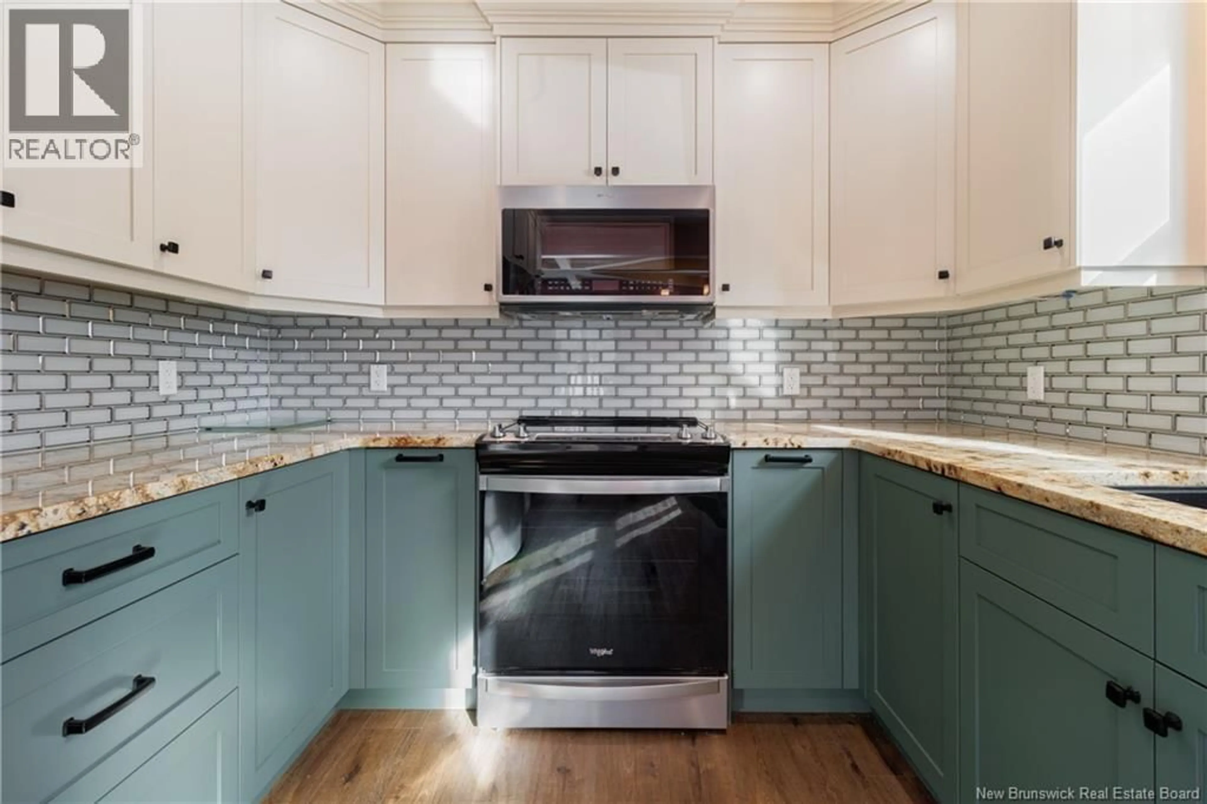 Open concept kitchen, ceramic/tile floor for 300 BOYNE ROAD, Hoyt New Brunswick E5L2C4