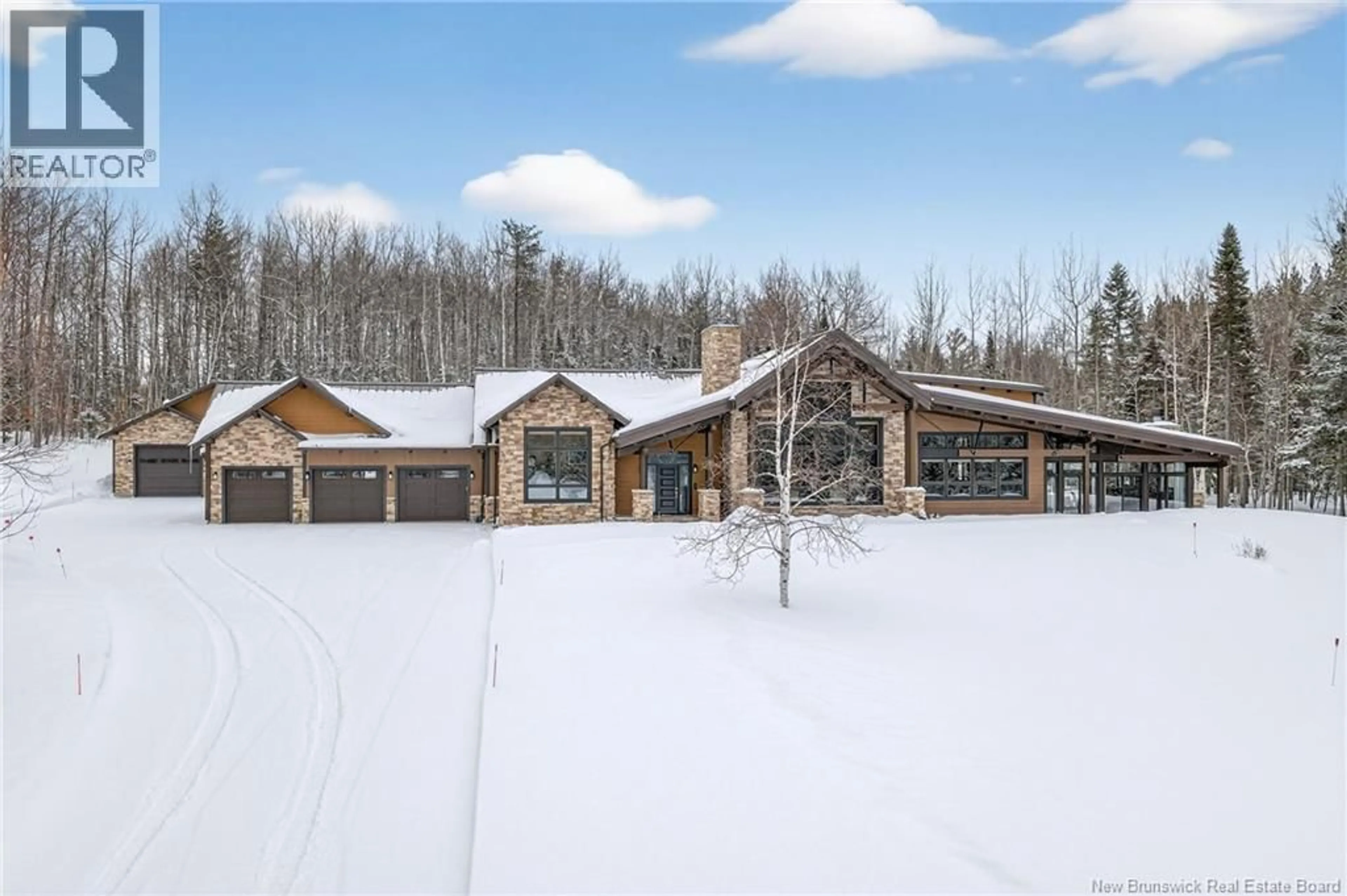 A pic from outside/outdoor area/front of a property/back of a property/a pic from drone, unknown for 2460 ROUTE 160, Saint-Sauveur New Brunswick E8L1R8