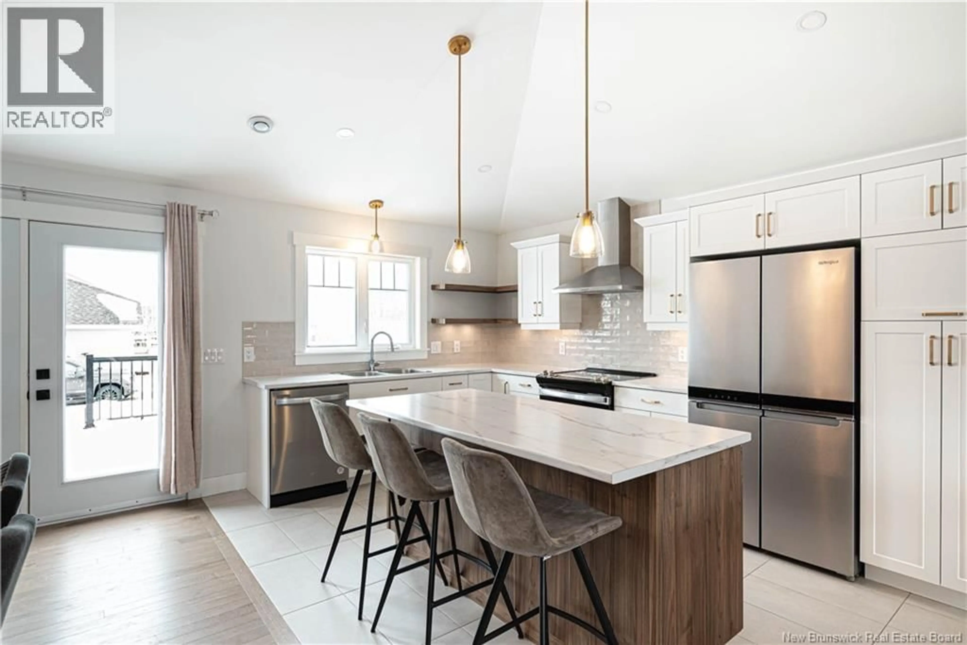 Open concept kitchen, ceramic/tile floor for 25 ROBERT STREET, Shediac New Brunswick E4P0K9