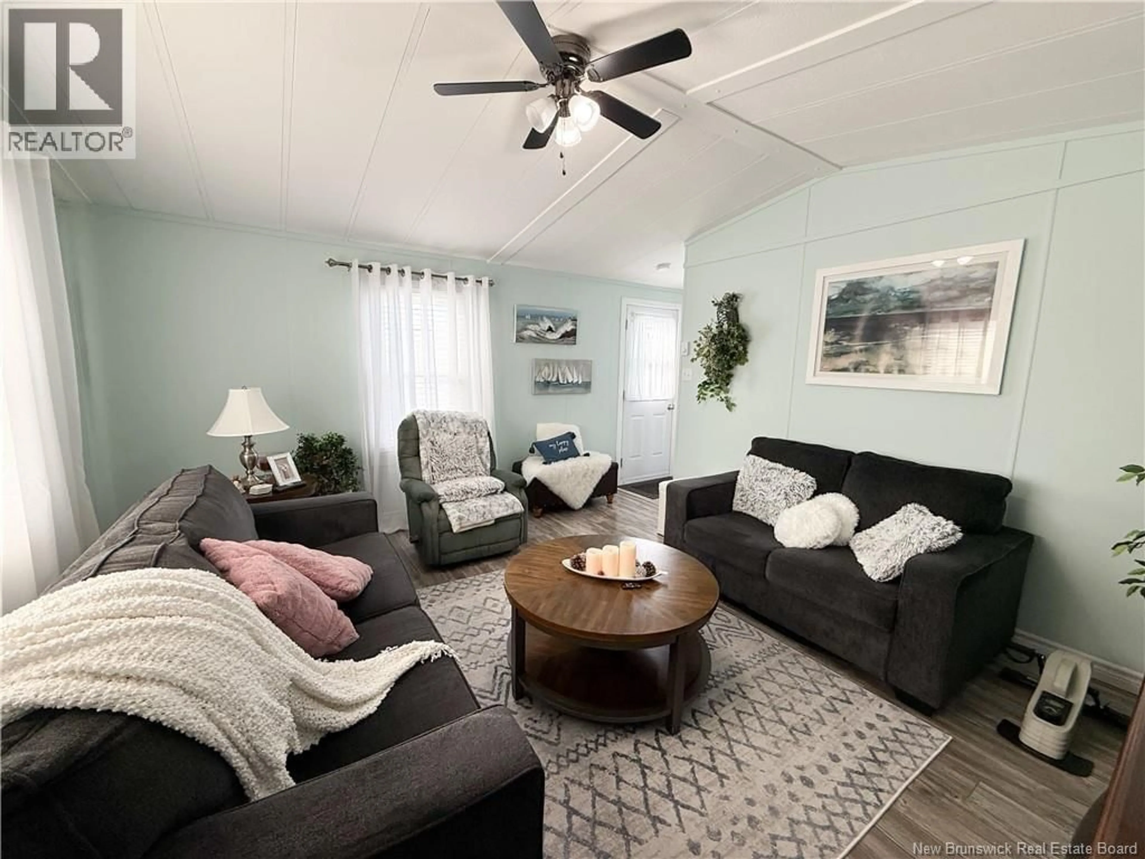 Living room with furniture, unknown for 61 SECOND STREET, Sussex Corner New Brunswick E4E2V9