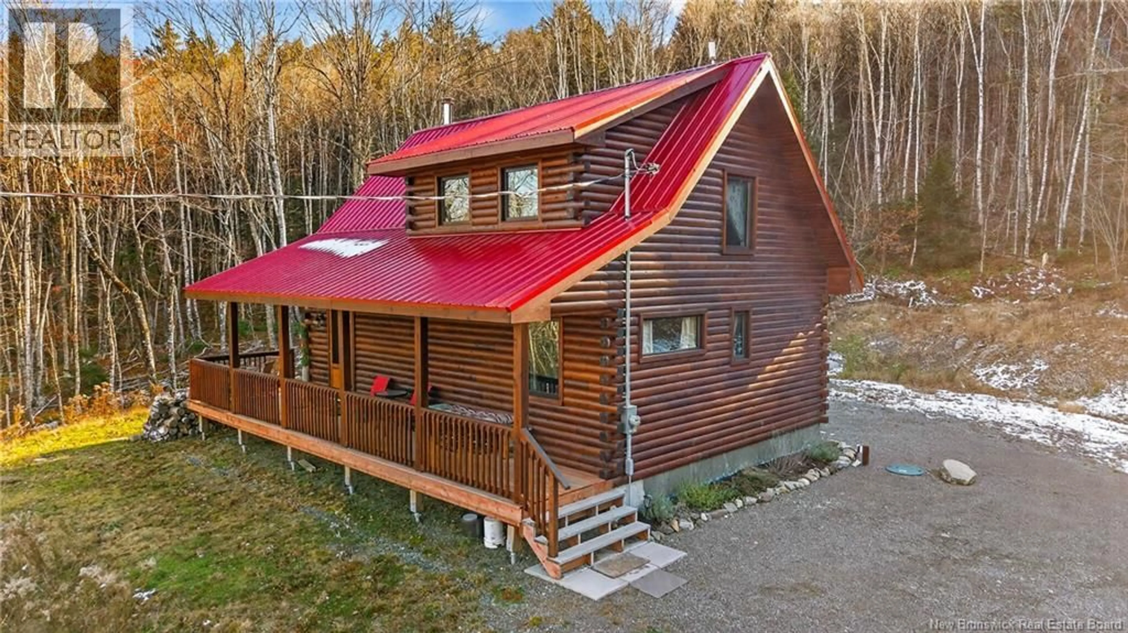 A pic from outside/outdoor area/front of a property/back of a property/a pic from drone, building for 124 CHAMCOOK LAKE ROAD, Chamcook New Brunswick E5B3B5