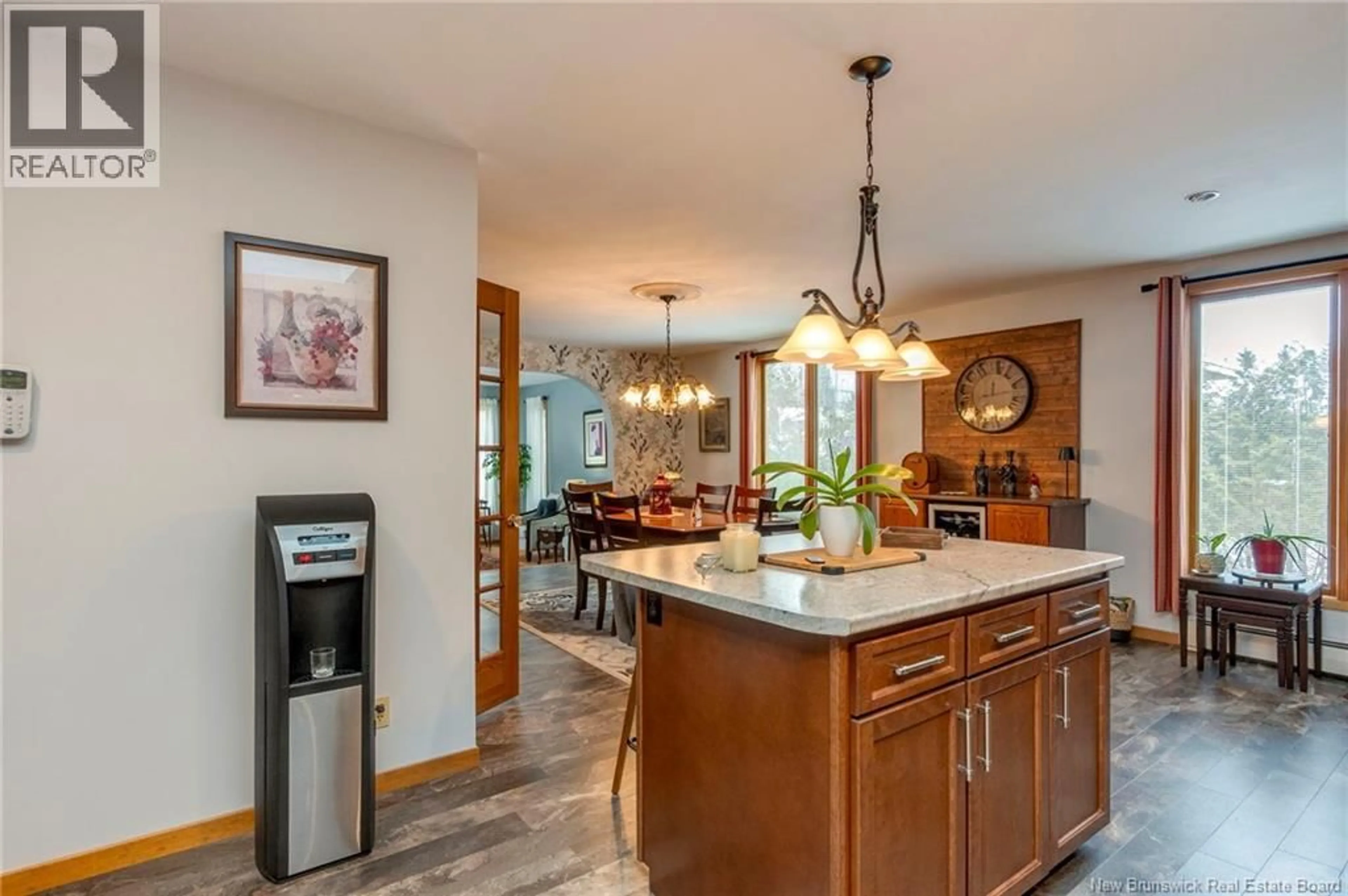 Open concept kitchen, ceramic/tile floor for 3020 LOCH LOMOND ROAD, Saint John New Brunswick E2N1B1