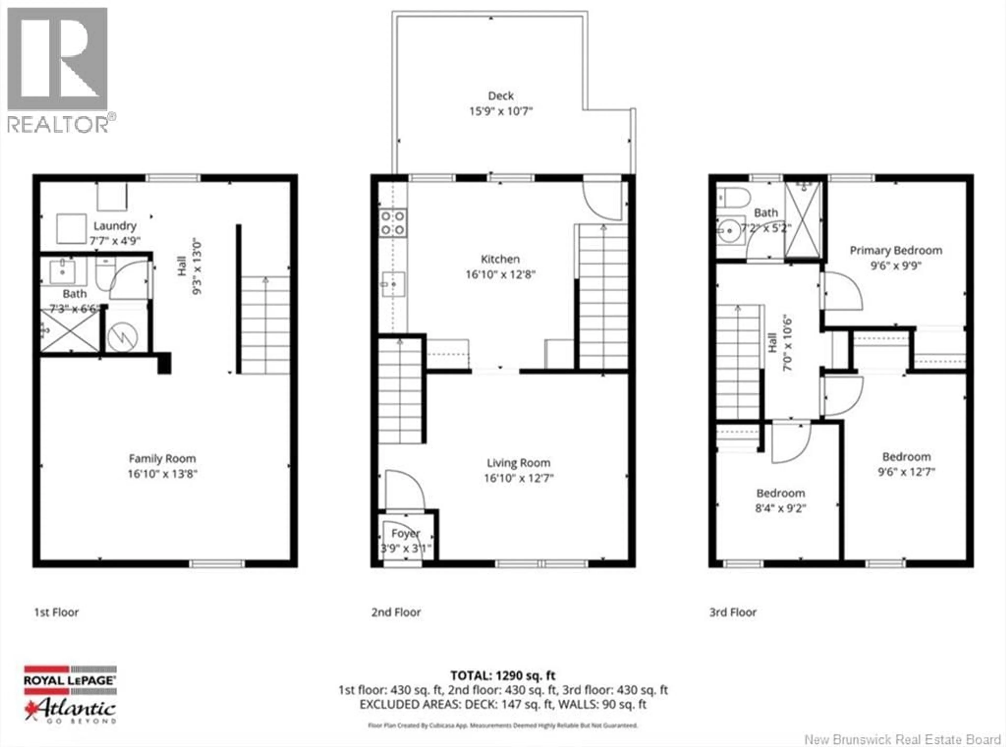 Floor plan for 48 MCKENNA CRESCENT, Saint John New Brunswick E2K4E1