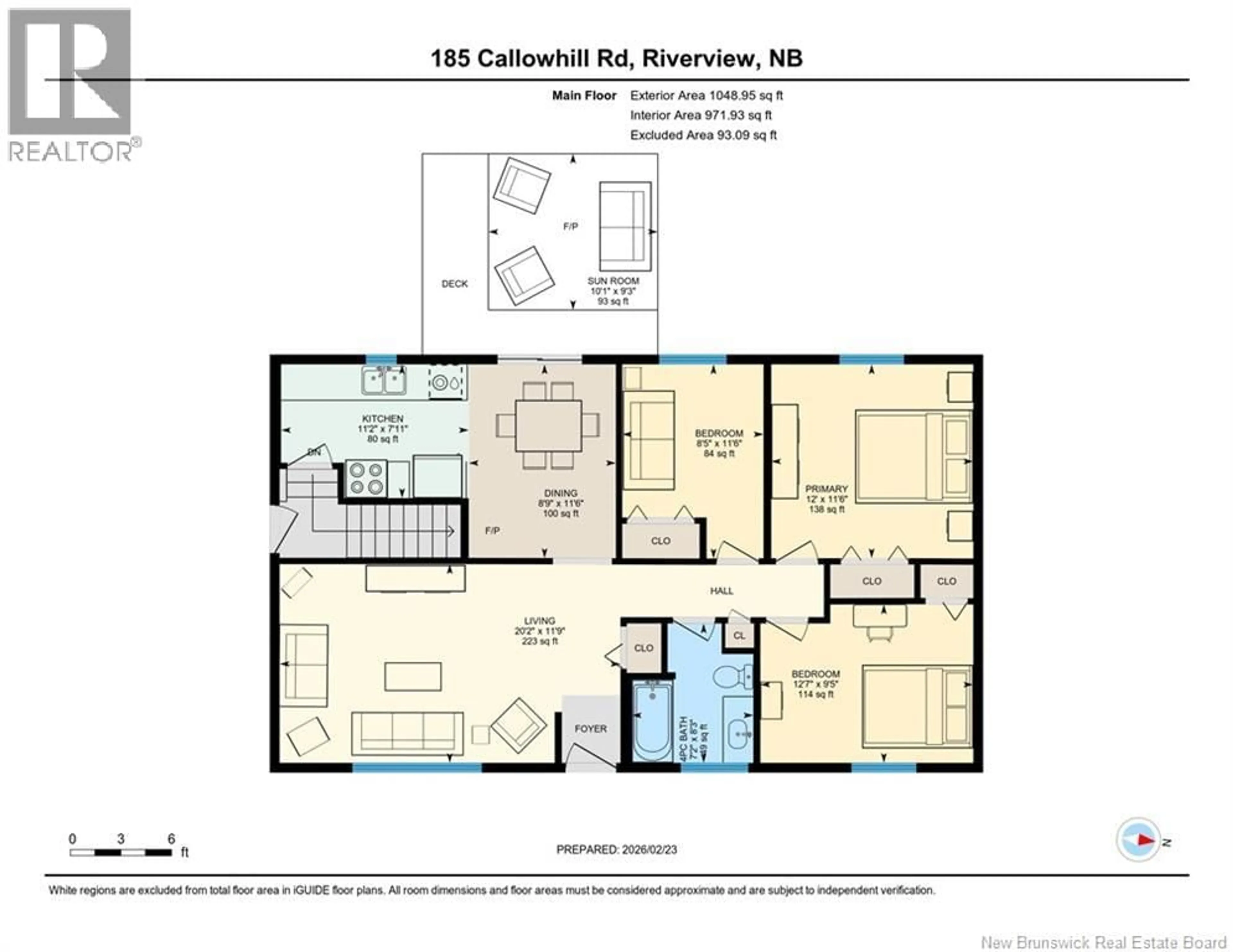 Floor plan for 185 CALLOWHILL, Riverview New Brunswick E1B5S2