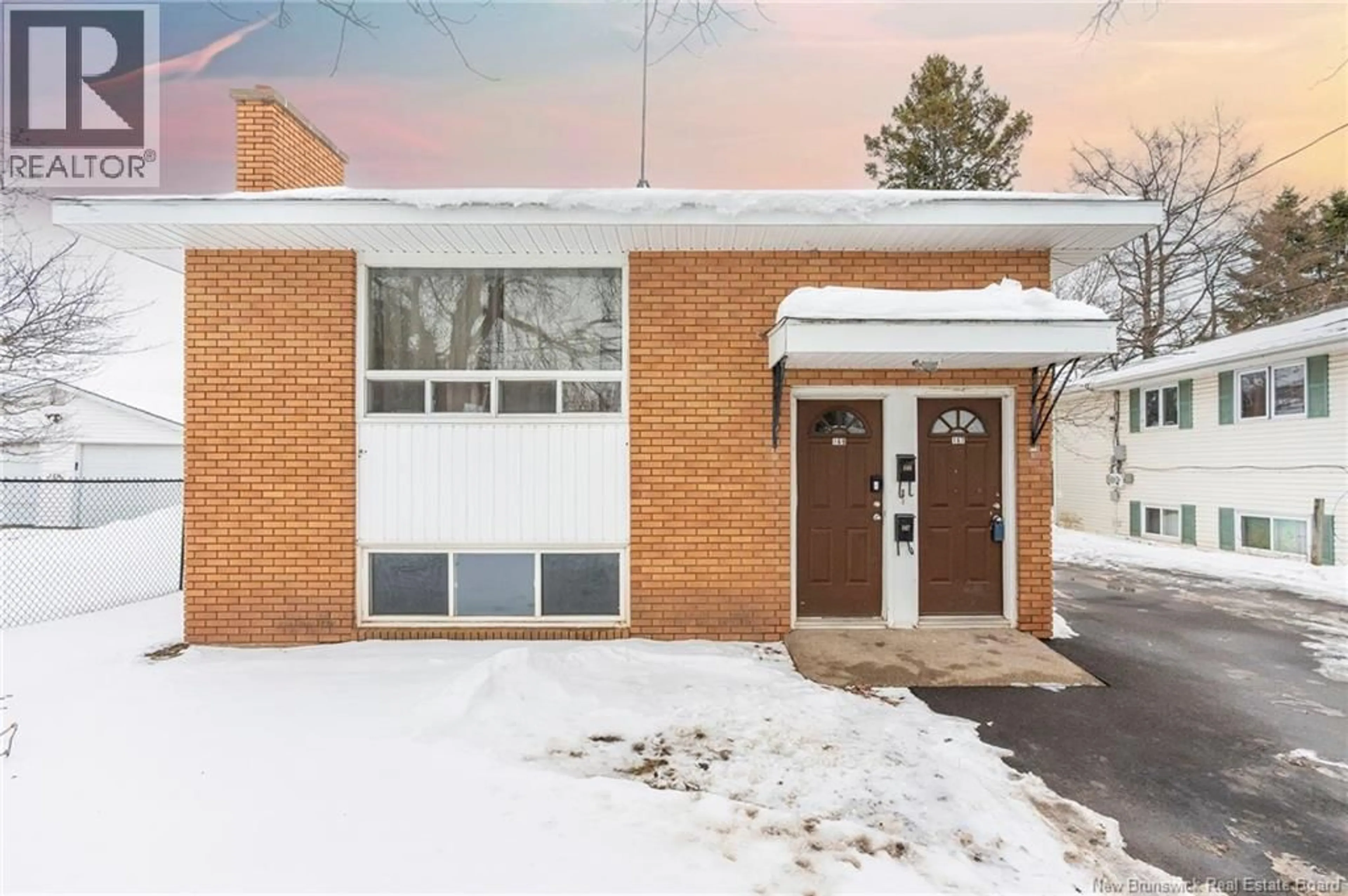 Home with brick exterior material, unknown for 167-169 SNOW AVENUE, Moncton New Brunswick E1C8B3