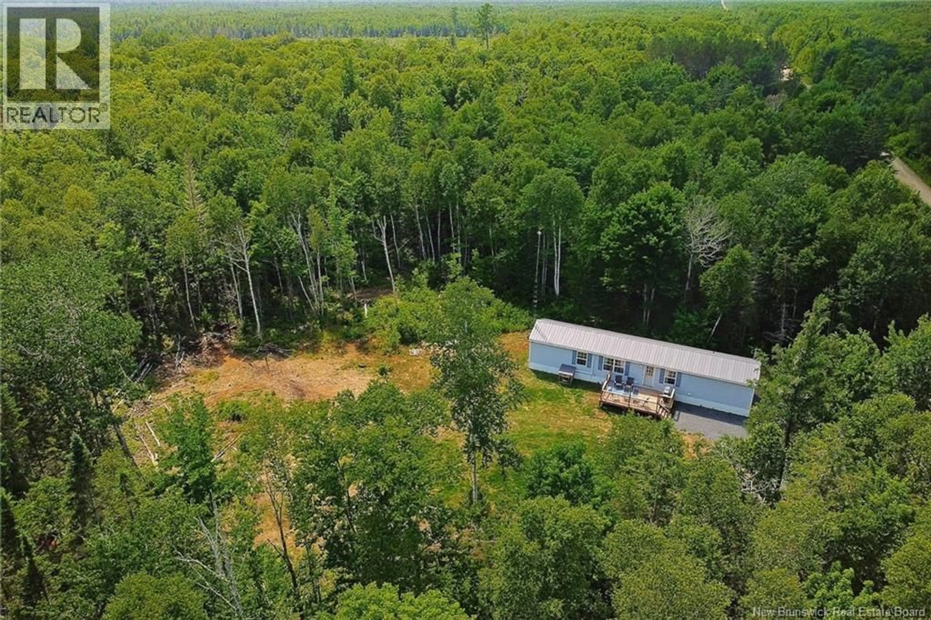 A pic from outside/outdoor area/front of a property/back of a property/a pic from drone, forest/trees view for 534 LOWER DURHAM ROAD, Durham Bridge New Brunswick E6C1E7