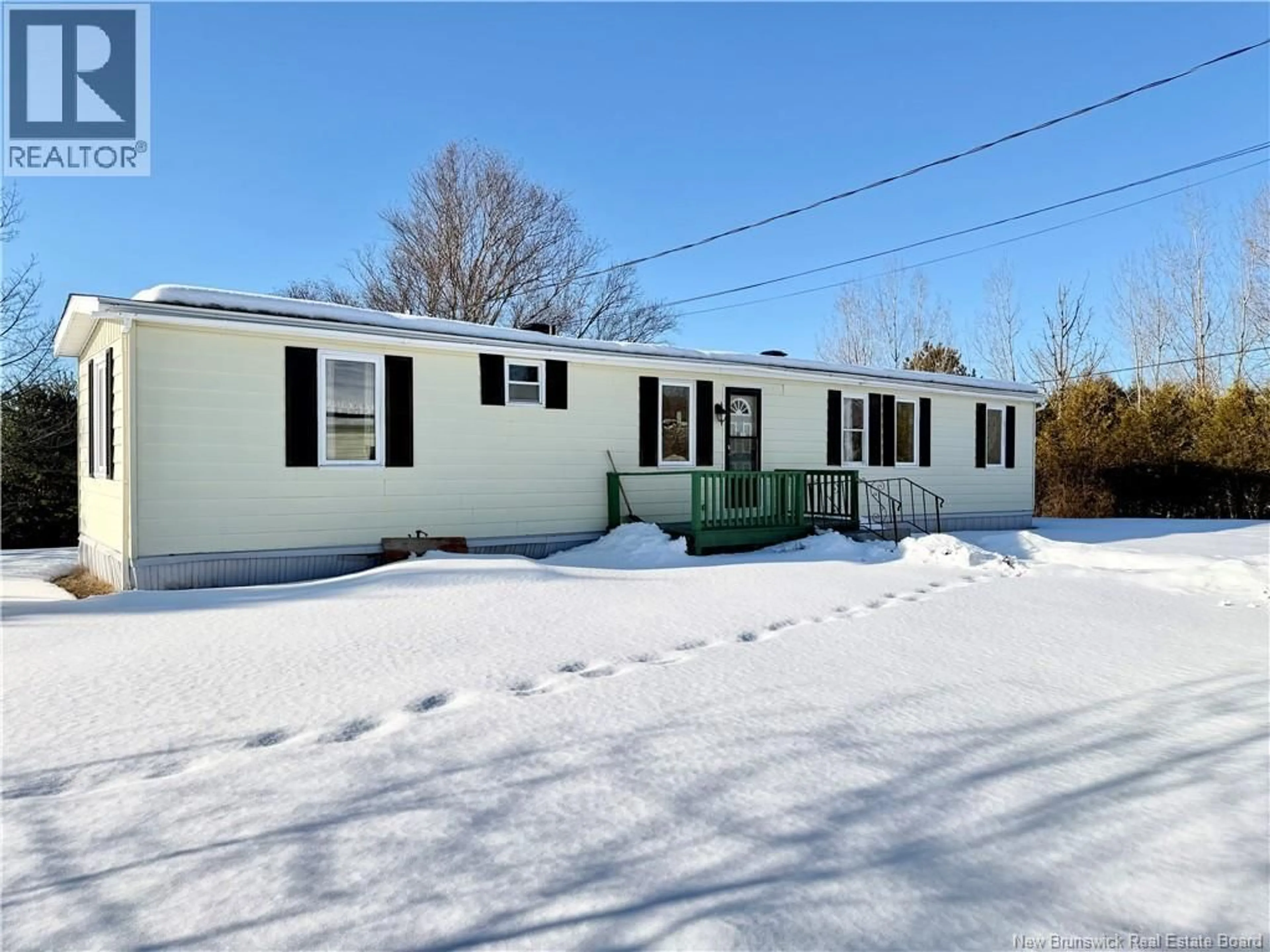Home with vinyl exterior material, street for 21 BOVAIRD STREET, Hampton New Brunswick E5N3A5