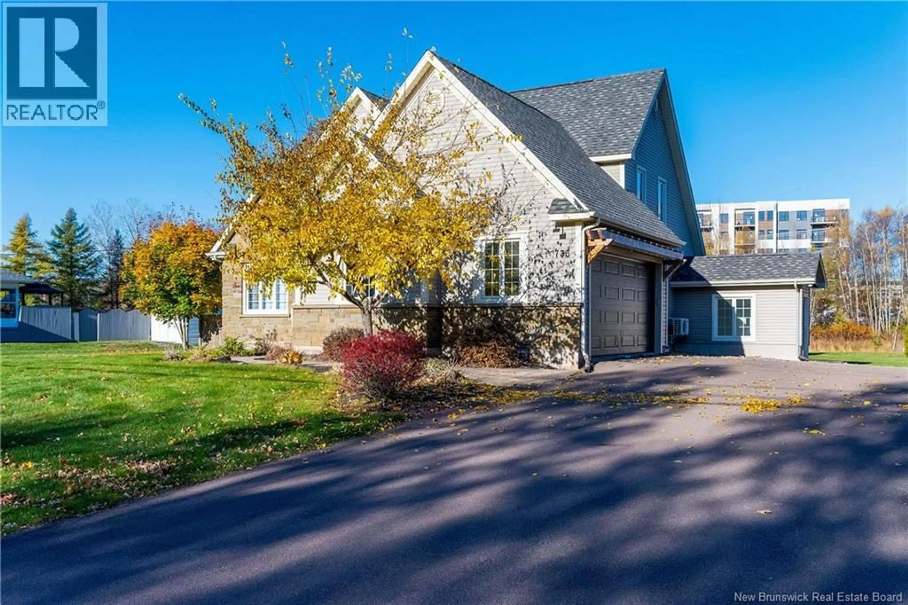 Home with vinyl exterior material, street for 733 CHARTERSVILLE ROAD, Dieppe New Brunswick E1A1K7