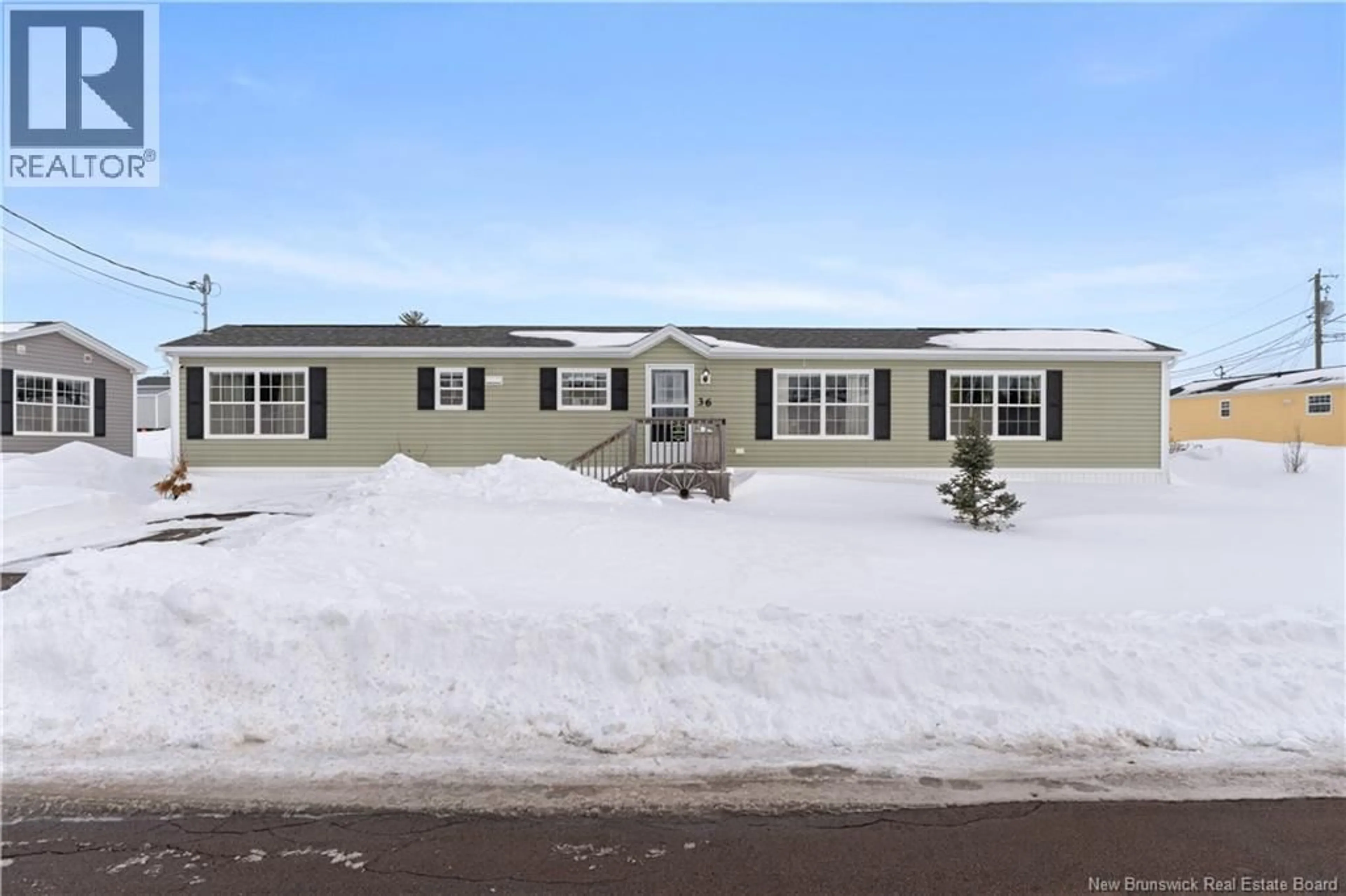 Home with vinyl exterior material, street for 36 HEMMINGWAY LANE, Riverview New Brunswick E1B0C5