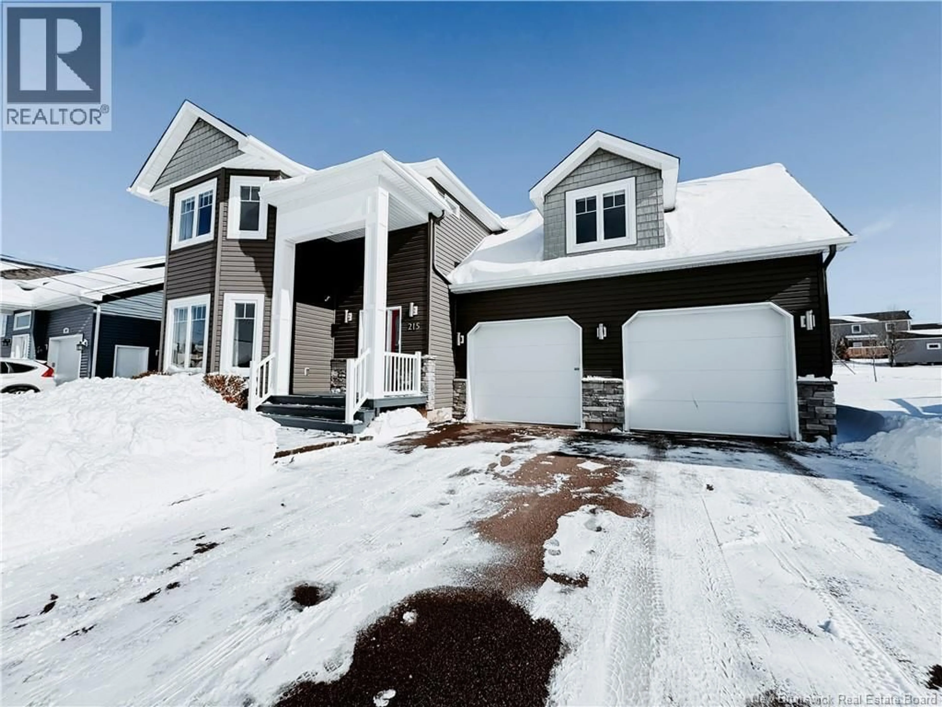 Home with brick exterior material, street for 215 LADY RUSSELL, Moncton New Brunswick E1E0L5