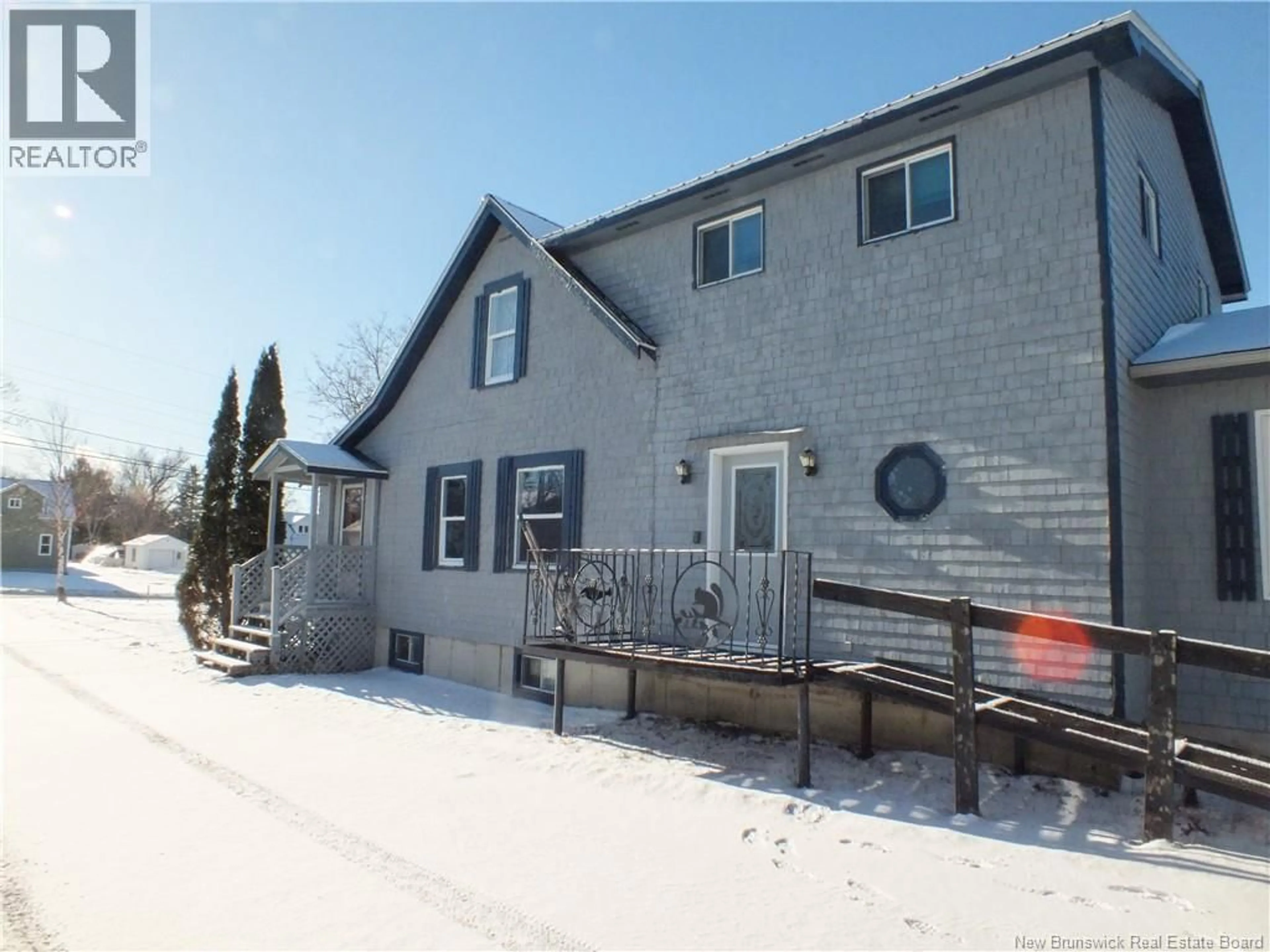 A pic from outside/outdoor area/front of a property/back of a property/a pic from drone, unknown for 33 ROCKLAND ROAD, Hartland New Brunswick E7P1G9