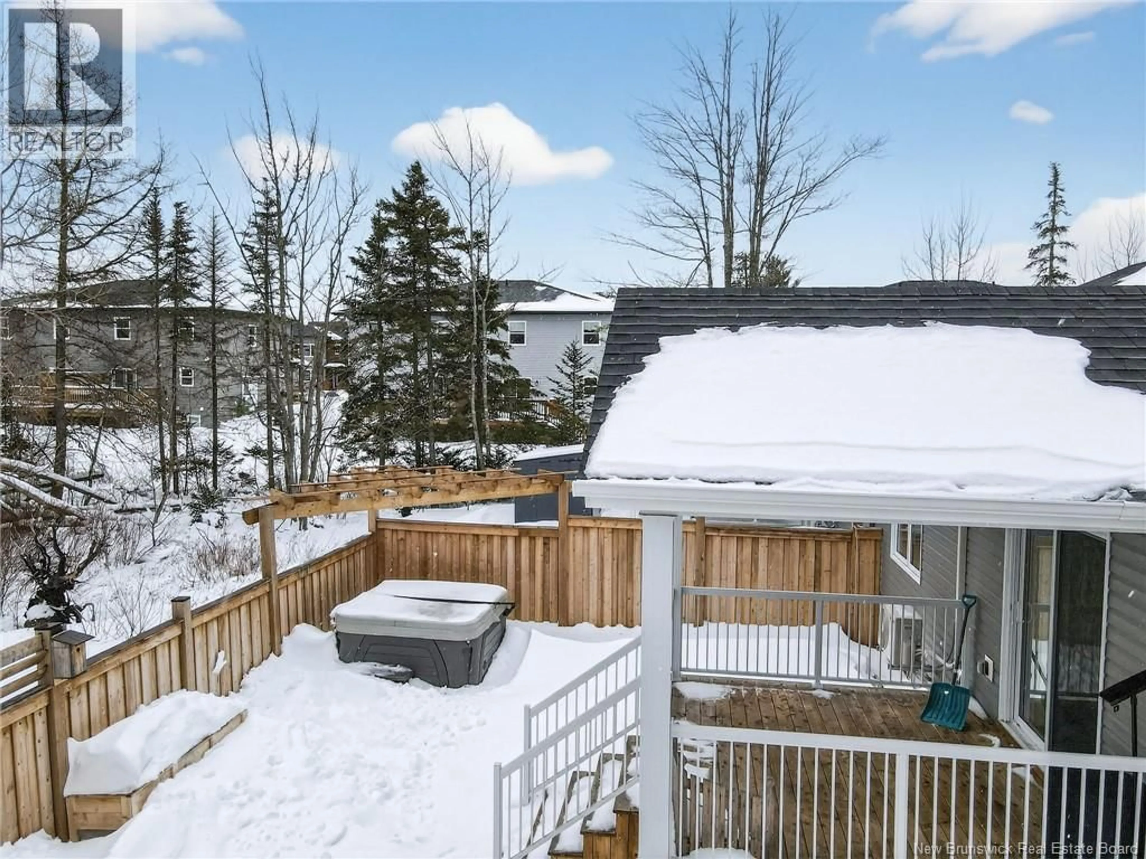 Patio, mountain view for 315 TEABERRY AVENUE, Moncton New Brunswick E1G6E7