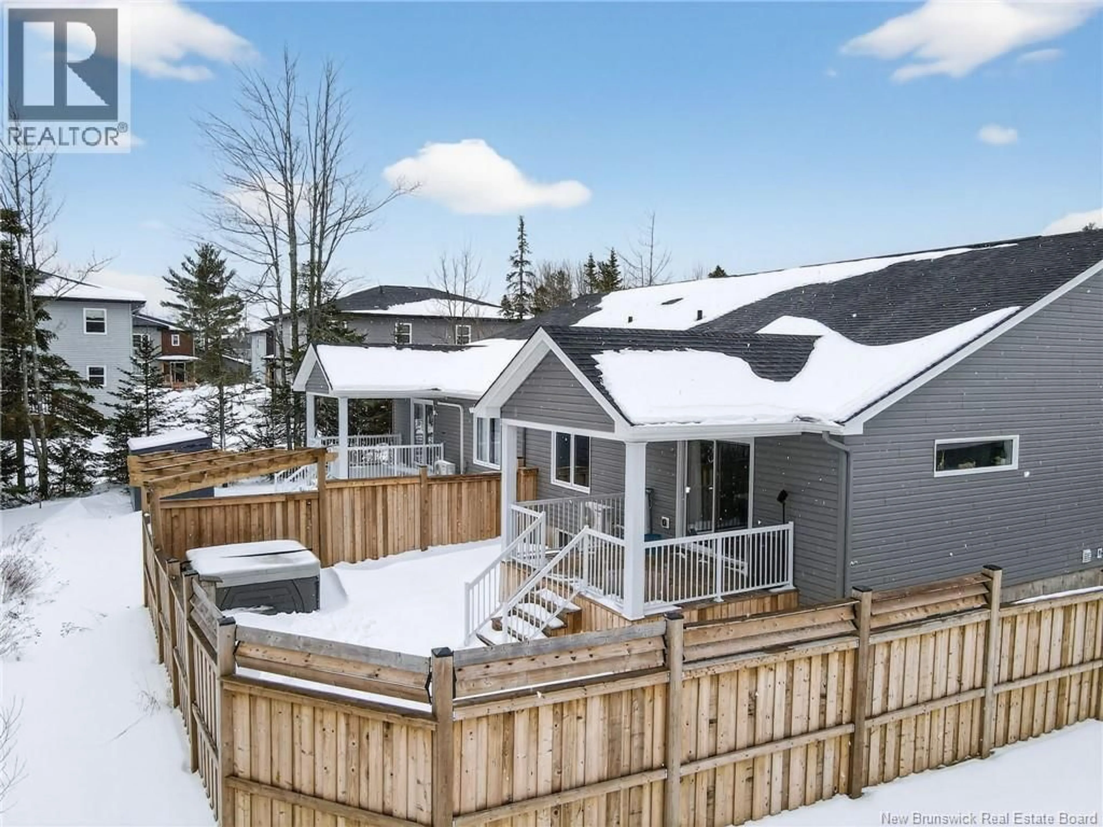 A pic from outside/outdoor area/front of a property/back of a property/a pic from drone, mountain view for 315 TEABERRY AVENUE, Moncton New Brunswick E1G6E7