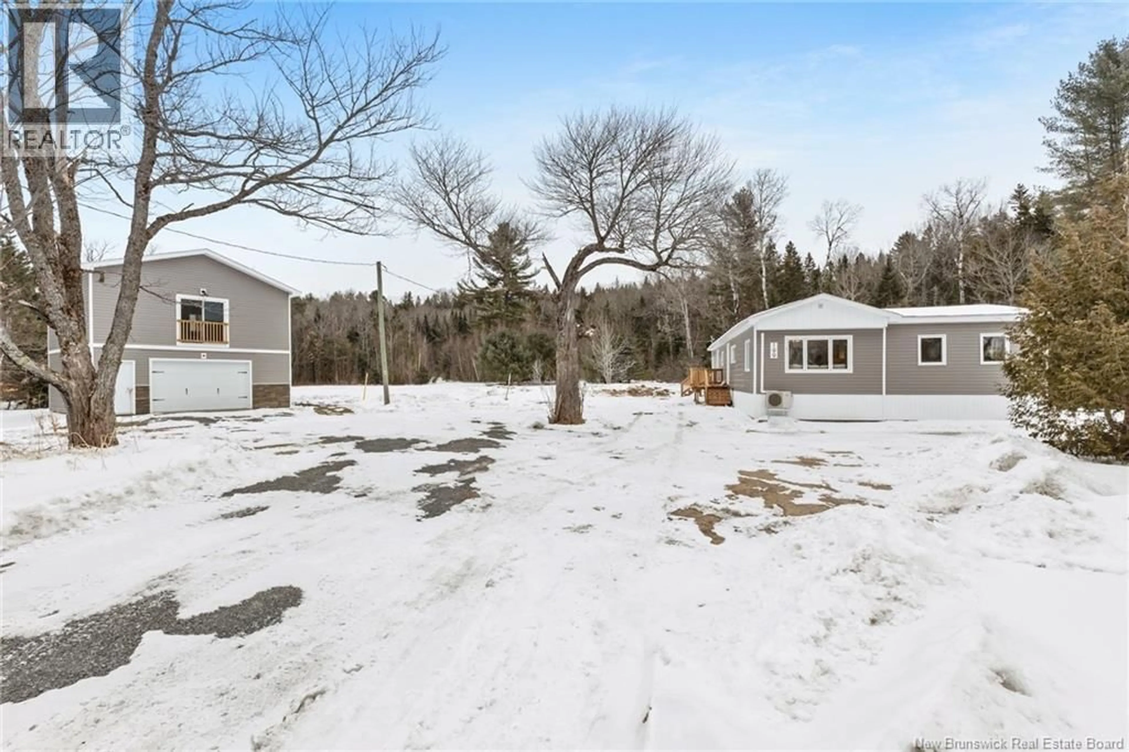 A pic from outside/outdoor area/front of a property/back of a property/a pic from drone, unknown for 199 UPPER DURHAM ROAD, Durham Bridge New Brunswick E3C1C5