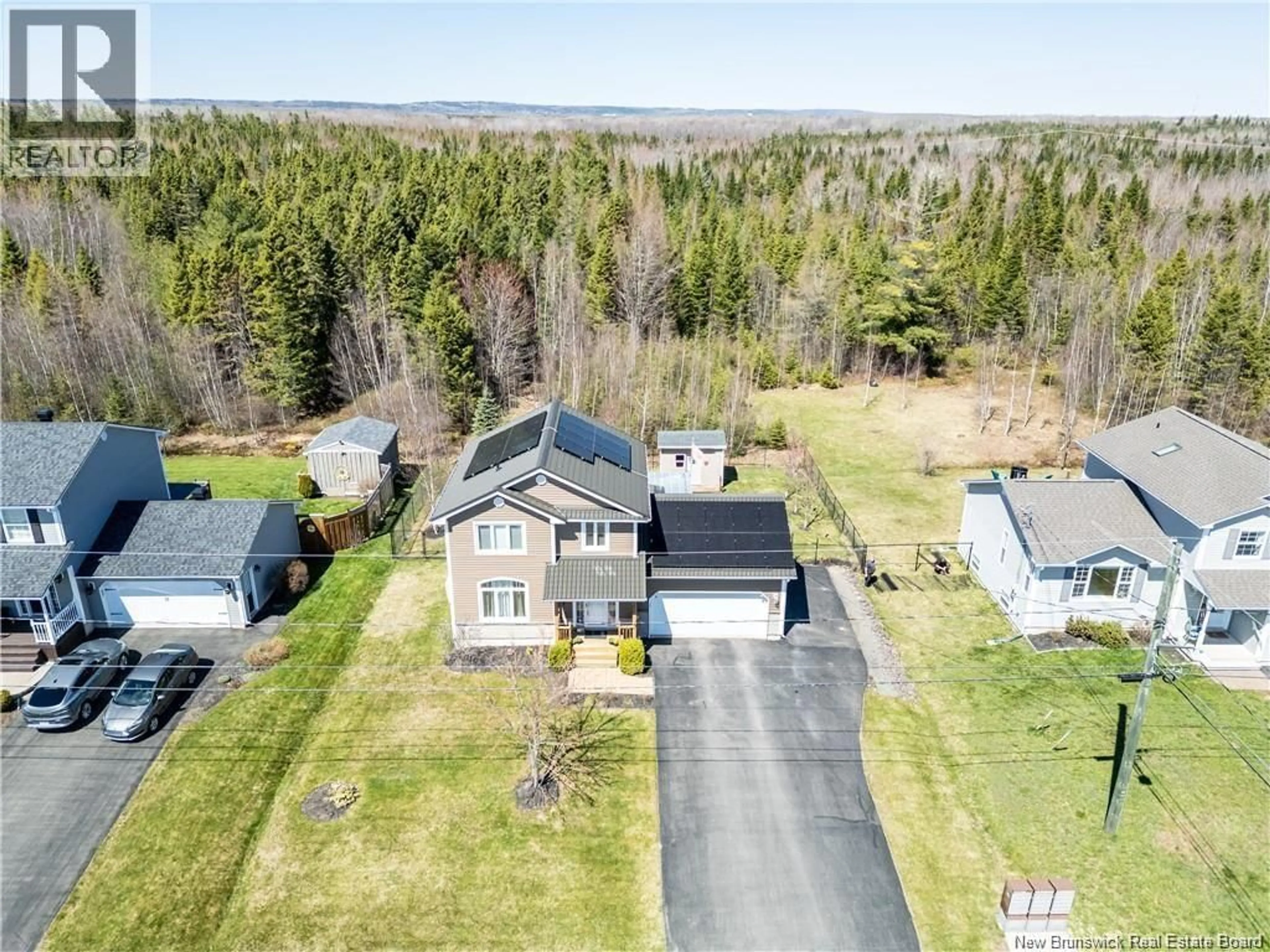 A pic from outside/outdoor area/front of a property/back of a property/a pic from drone, unknown for 53 ACACIA DRIVE, Moncton New Brunswick E1E0A4