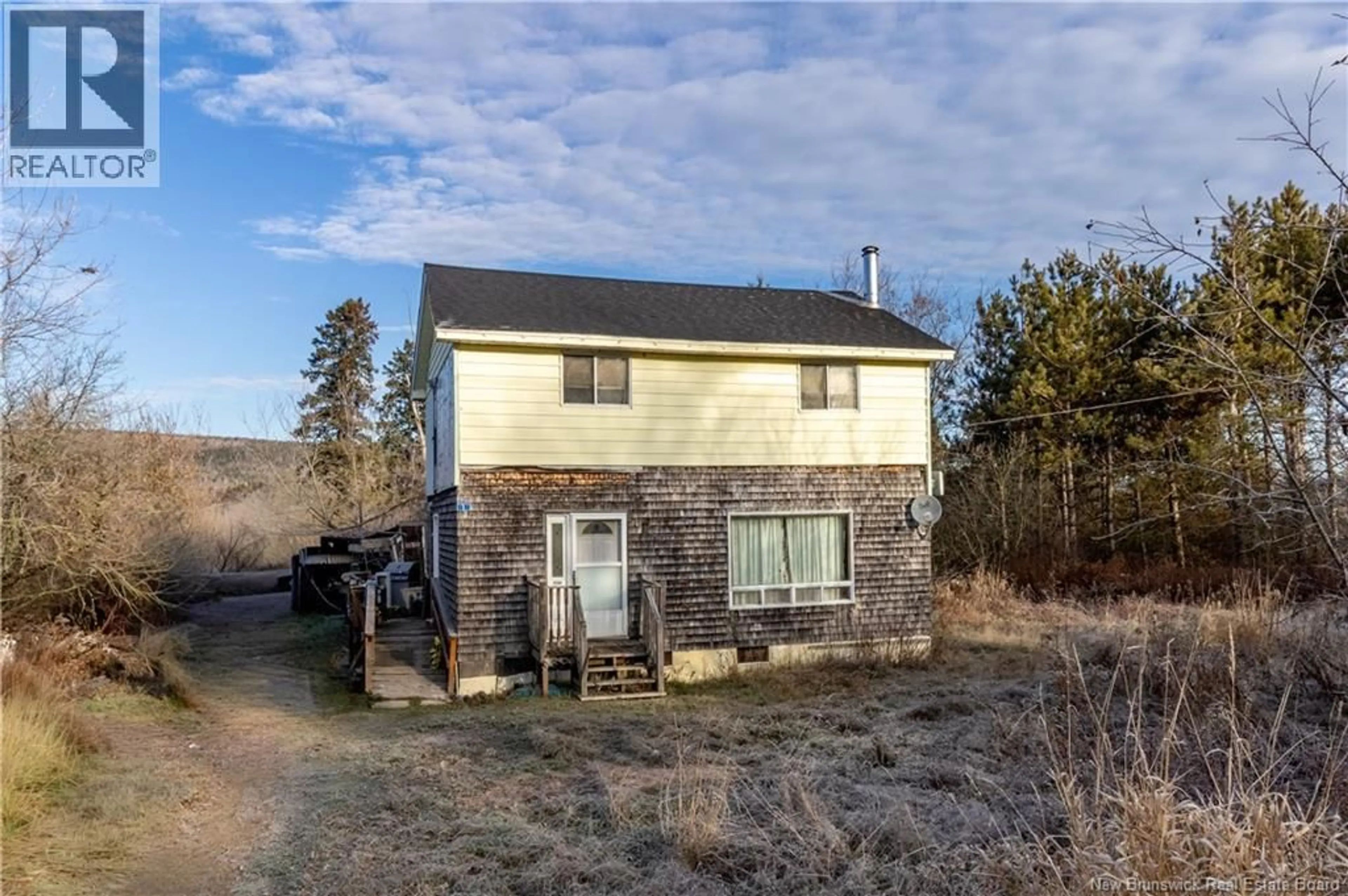 A pic from outside/outdoor area/front of a property/back of a property/a pic from drone, unknown for 77 PENOBSQUIS LOOP, Penobsquis New Brunswick E4G2B6