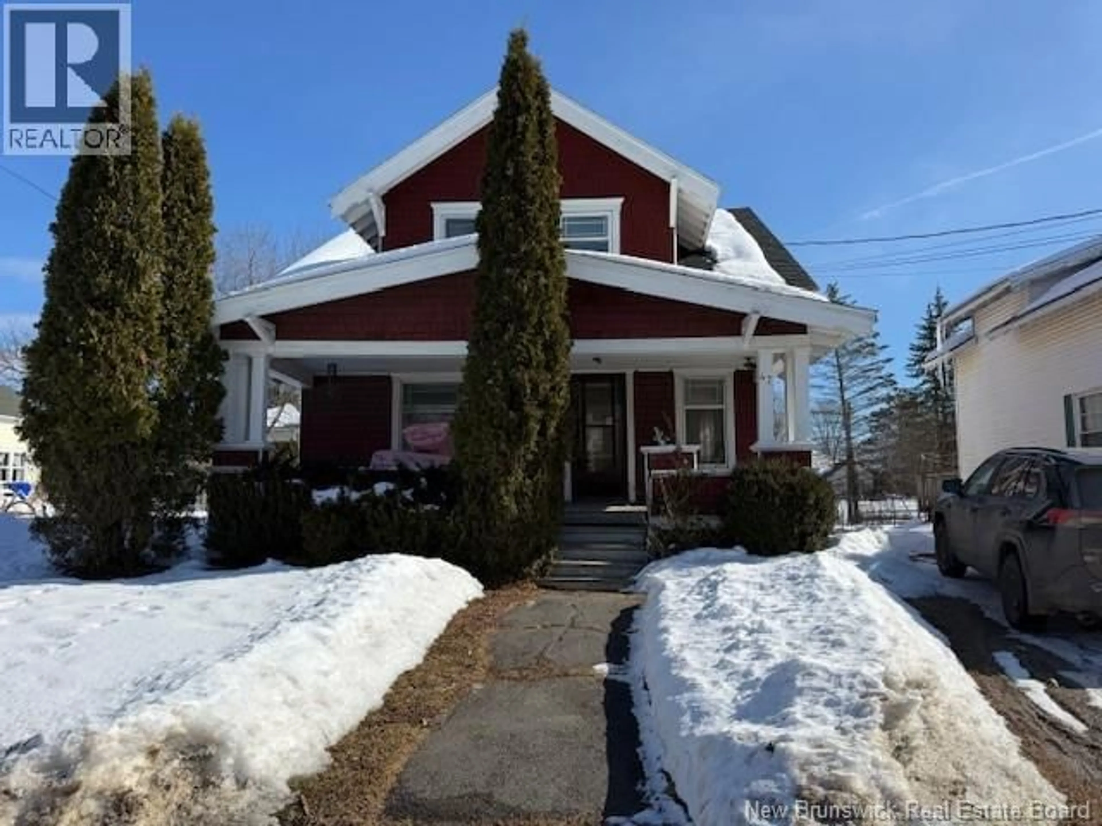 Home with vinyl exterior material, street for 47 PRINCESS STREET, St. Stephen New Brunswick E3L2E9