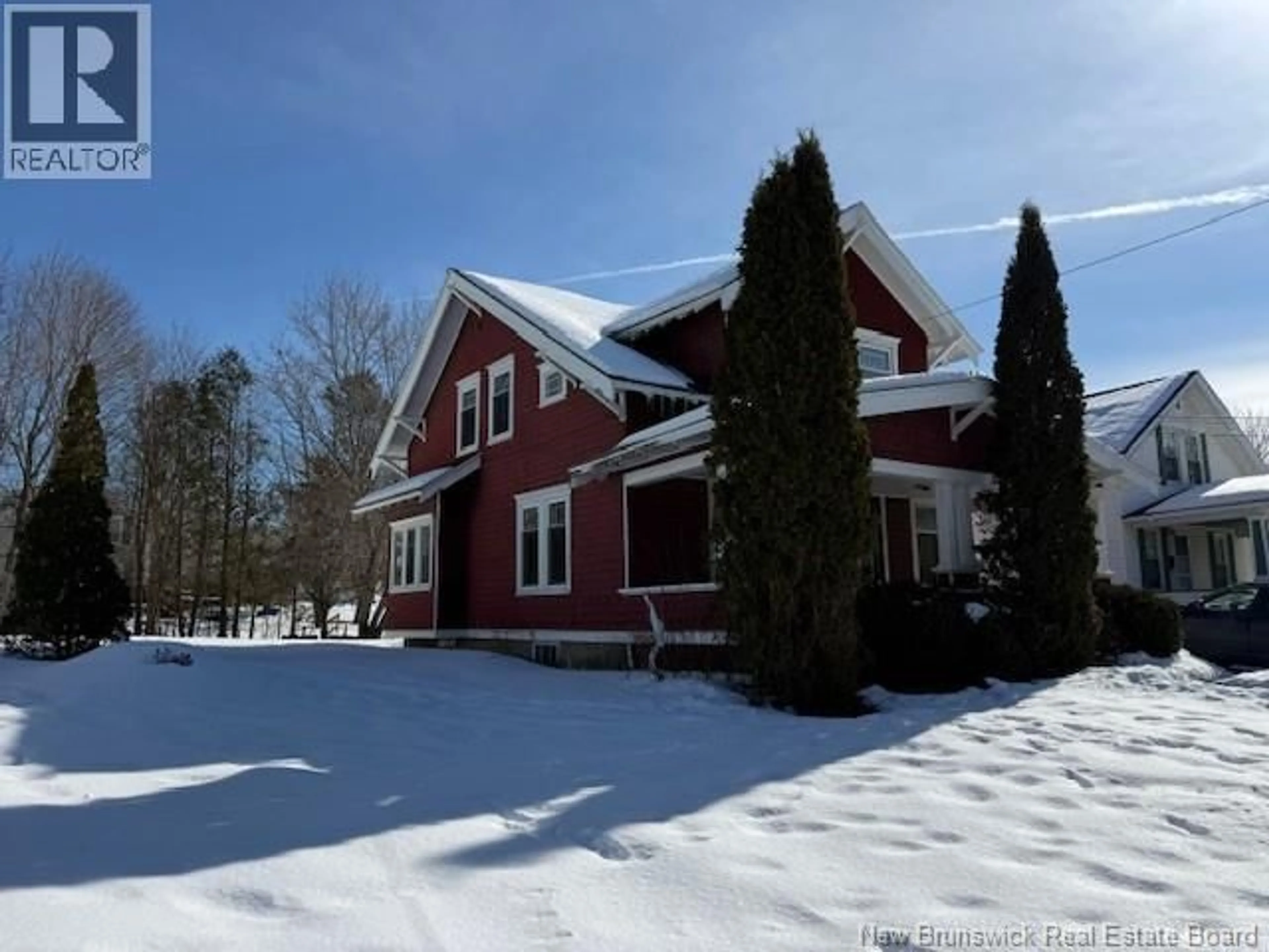 A pic from outside/outdoor area/front of a property/back of a property/a pic from drone, street for 47 PRINCESS STREET, St. Stephen New Brunswick E3L2E9