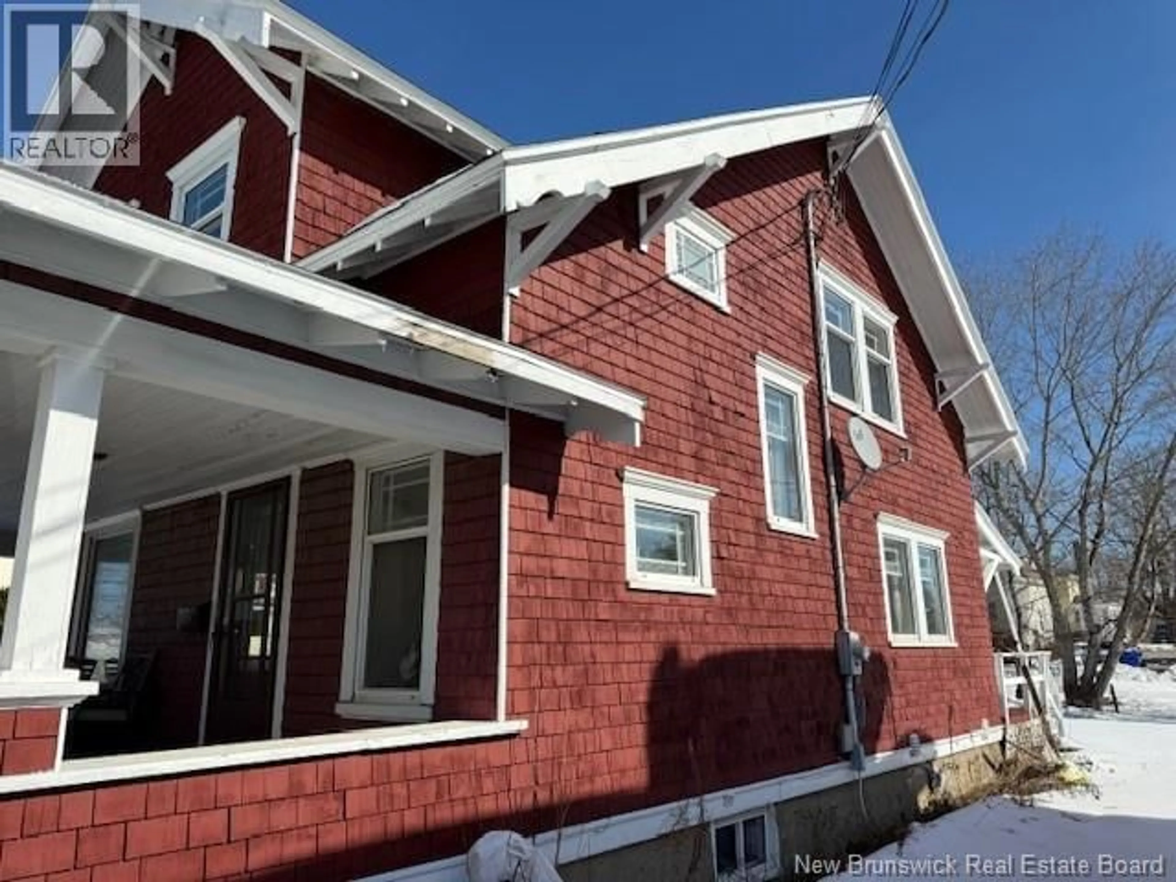 Home with vinyl exterior material, street for 47 PRINCESS STREET, St. Stephen New Brunswick E3L2E9