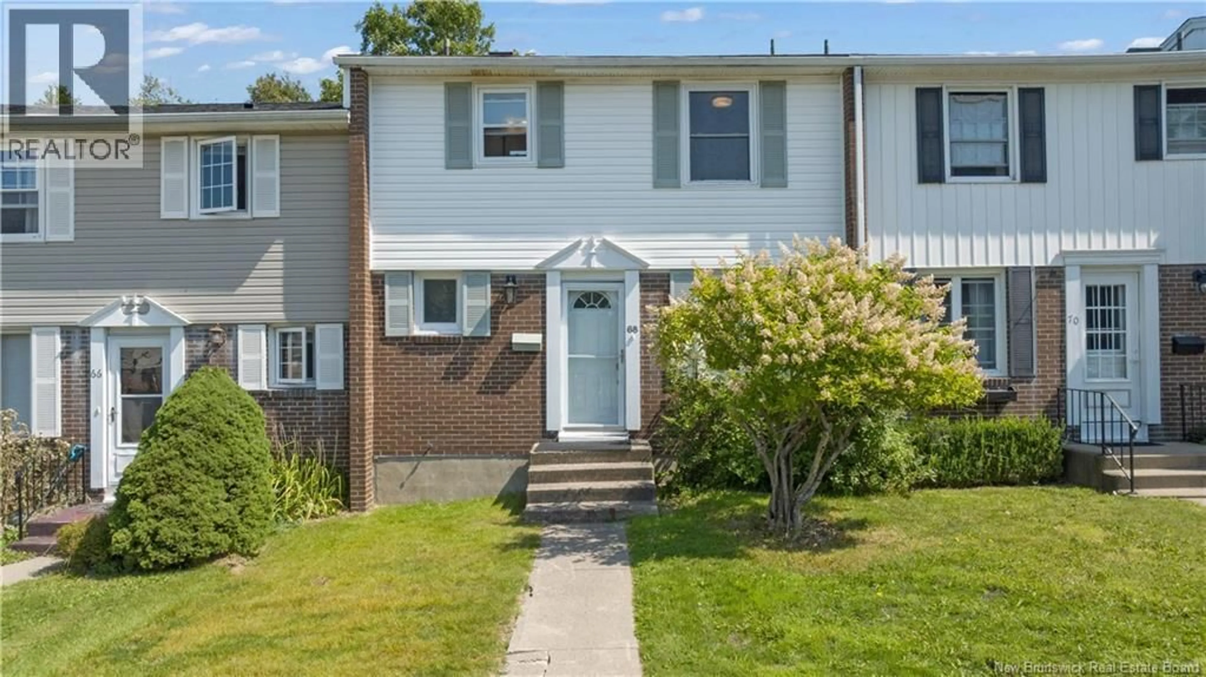 Home with vinyl exterior material, street for 68 CANDLEWOOD LANE, Saint John New Brunswick E2K1Z4