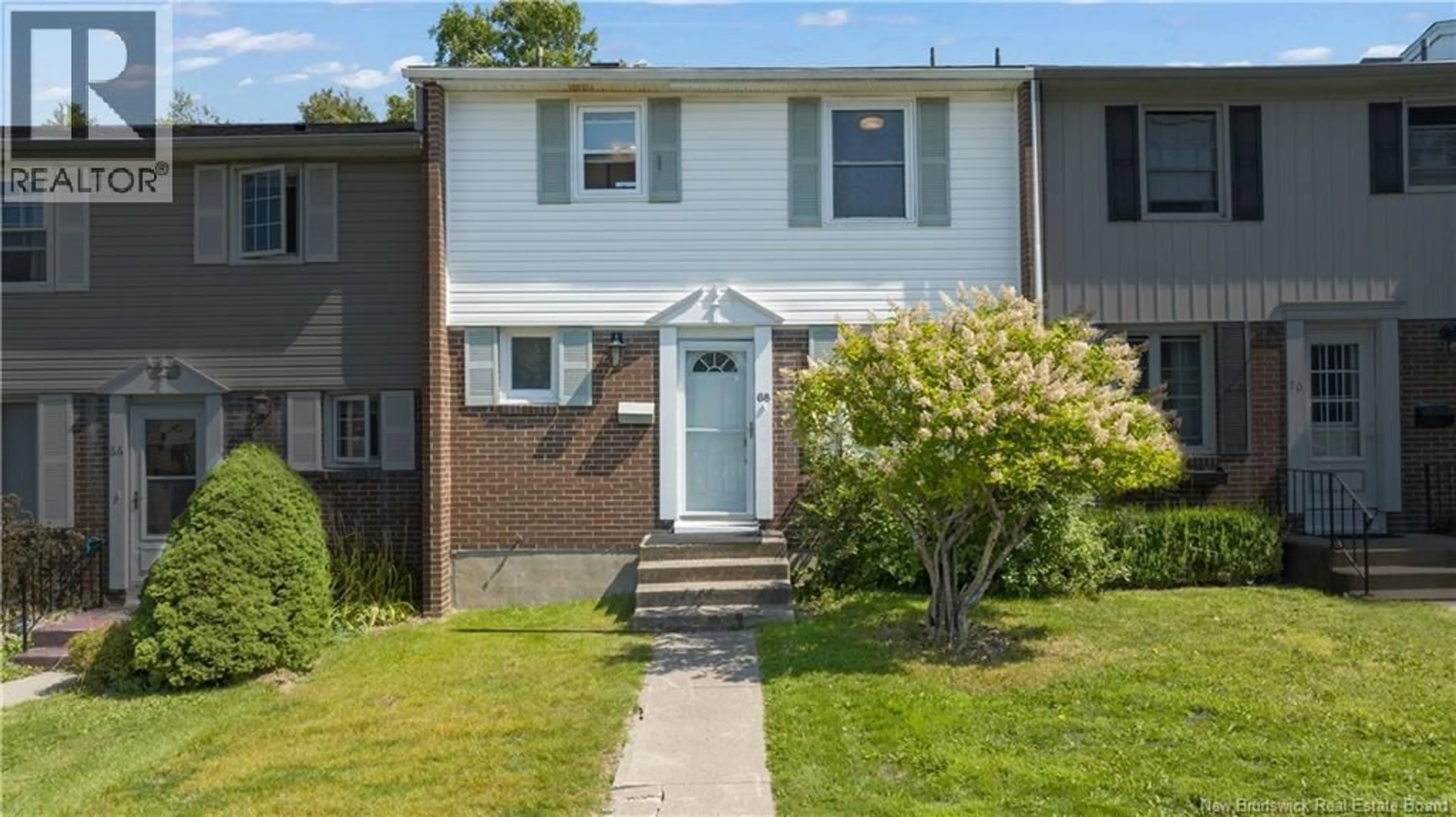 Home with vinyl exterior material, street for 68 CANDLEWOOD LANE, Saint John New Brunswick E2K1Z4