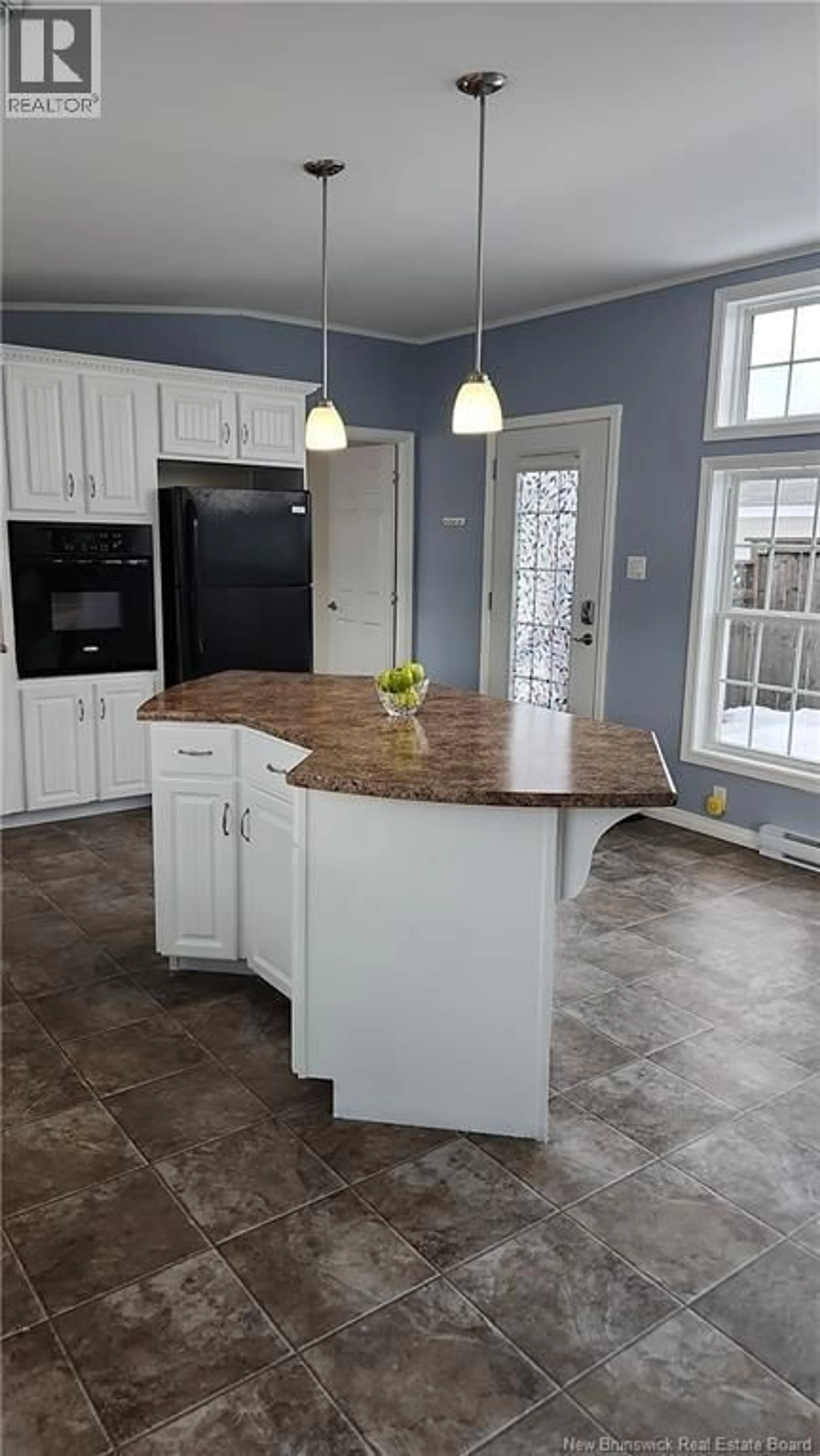 Open concept kitchen, ceramic/tile floor for 180 GLENMAR DRIVE, Nashwaaksis New Brunswick E3G0S3