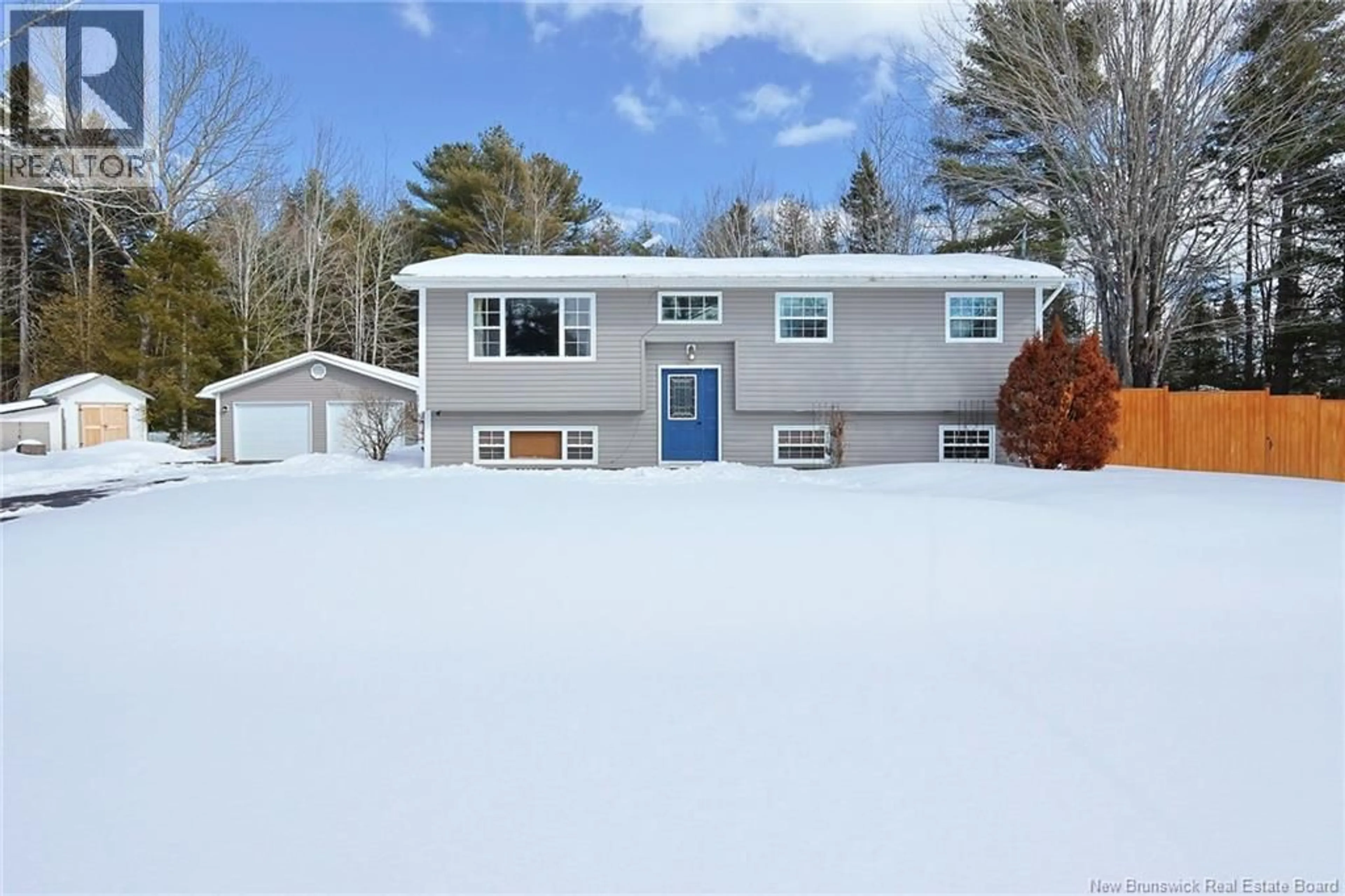 Home with vinyl exterior material, street for 63 DARRYL DRIVE, Burton New Brunswick E2V3B9