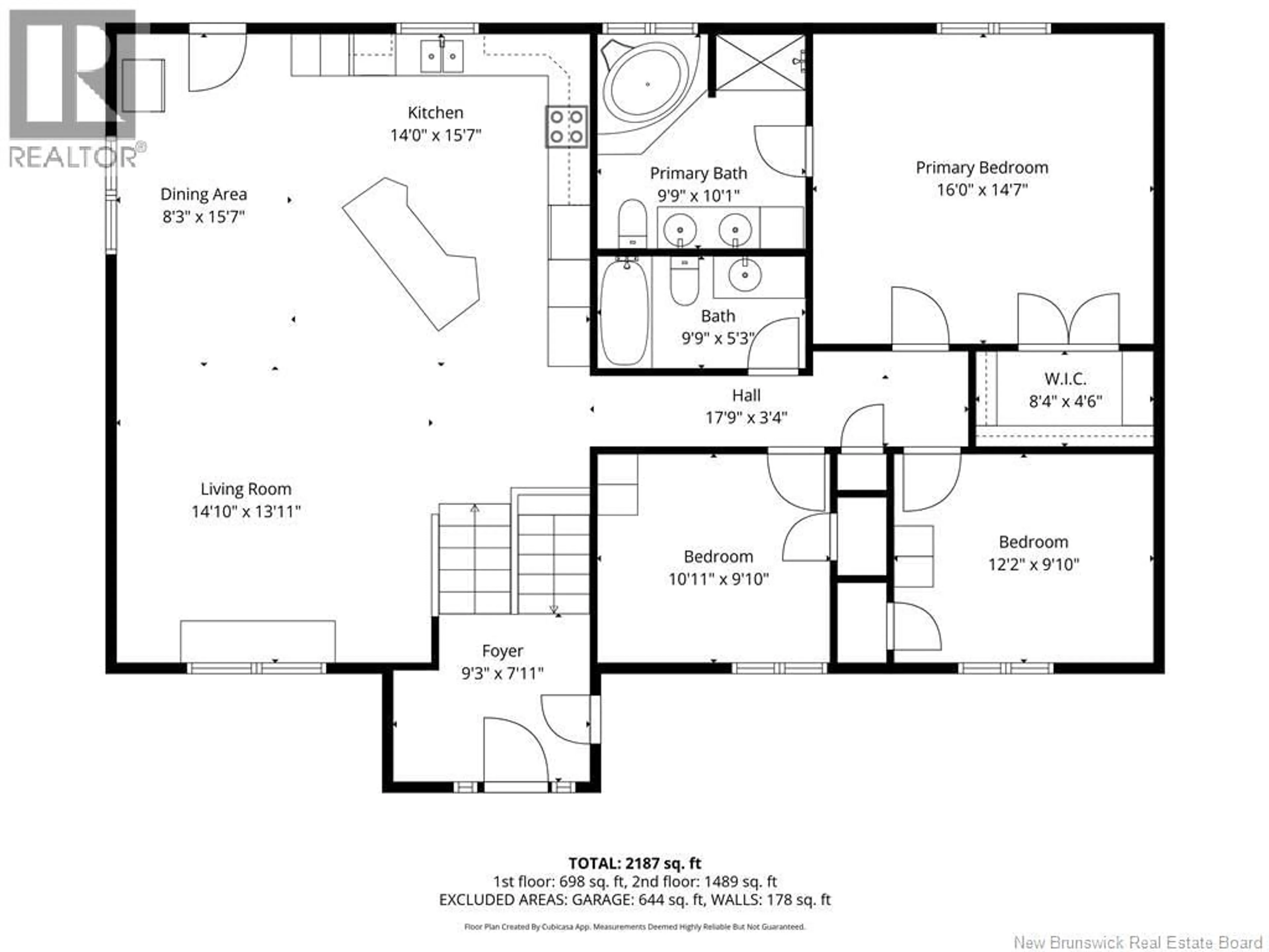 Floor plan for 2 HARRIS STREET, Oromocto New Brunswick E2V0A9