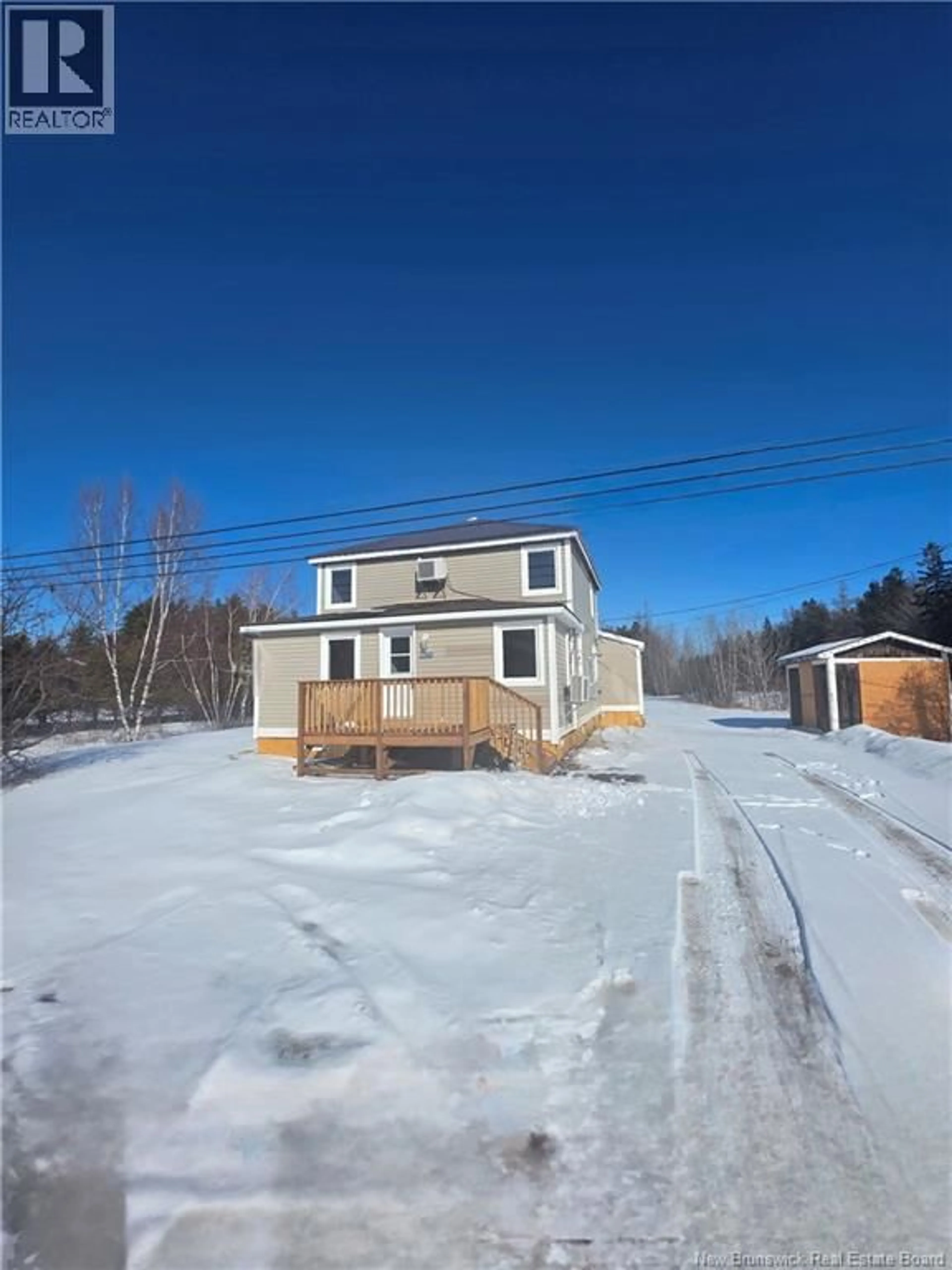 A pic from outside/outdoor area/front of a property/back of a property/a pic from drone, unknown for 9655 ROUTE 134, Aldouane New Brunswick E4W5K4