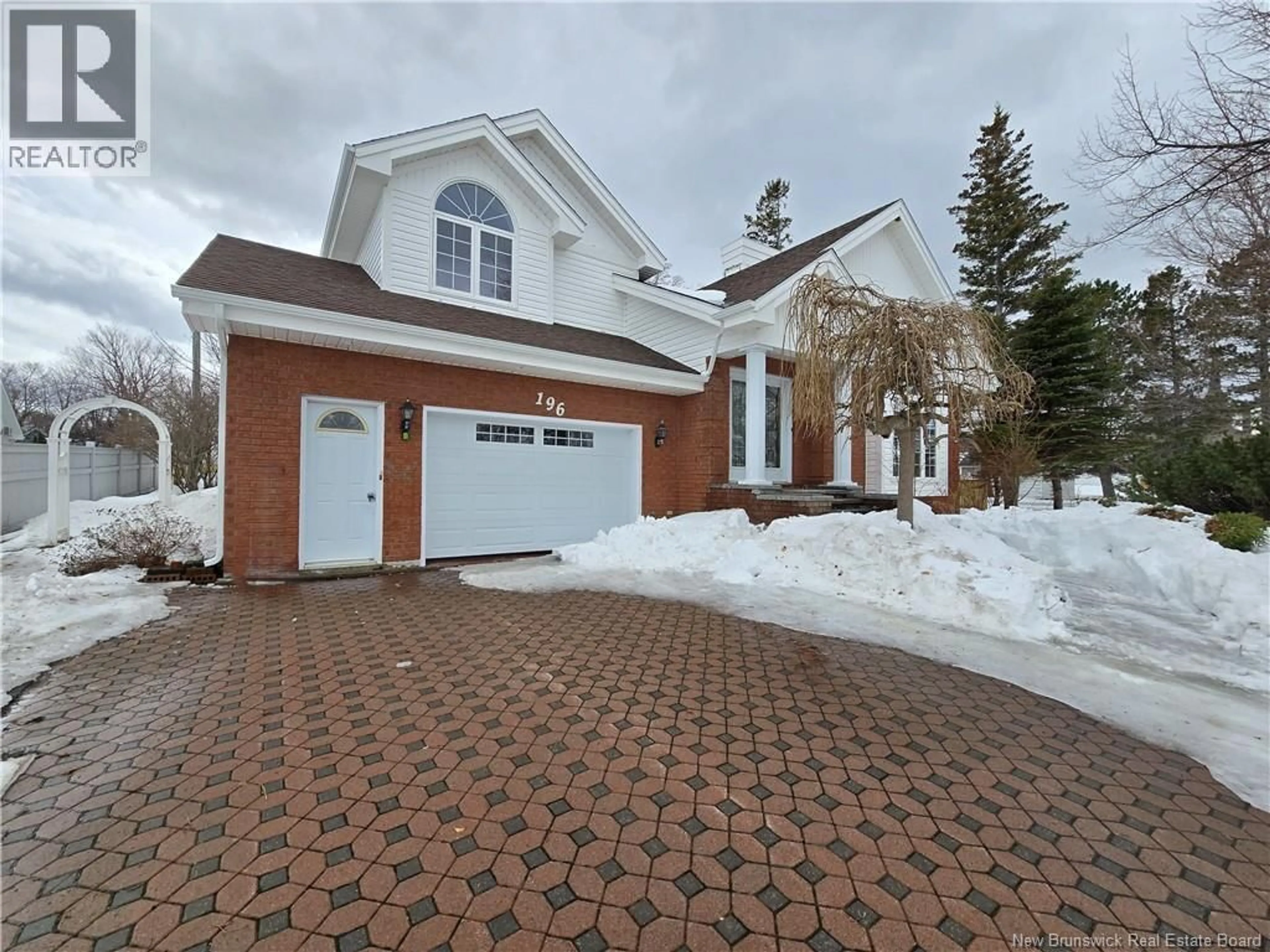 Home with brick exterior material, street for 196 RUE BLANCHARD, Caraquet New Brunswick E1W1A5