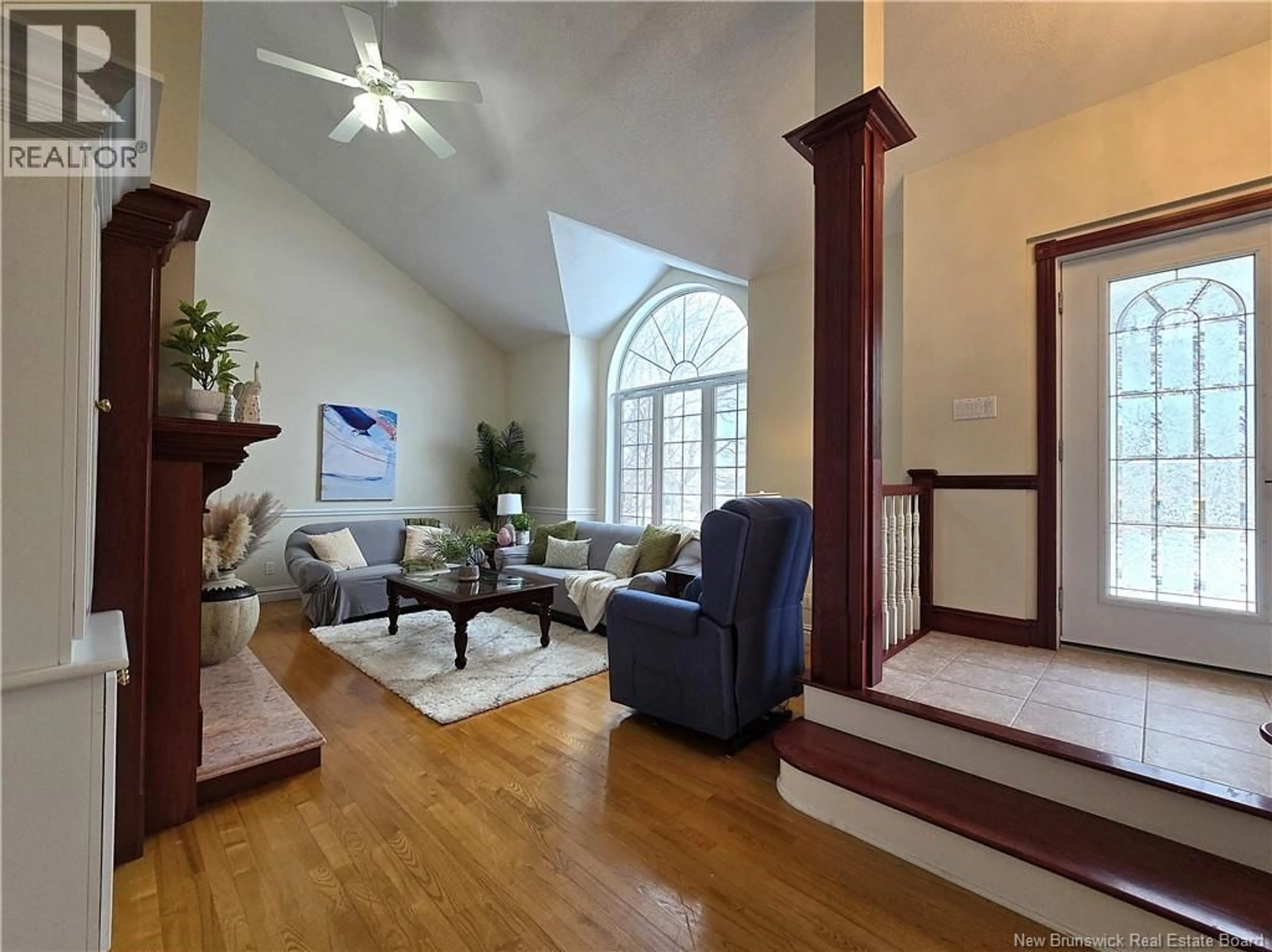 Living room with furniture, unknown for 196 RUE BLANCHARD, Caraquet New Brunswick E1W1A5