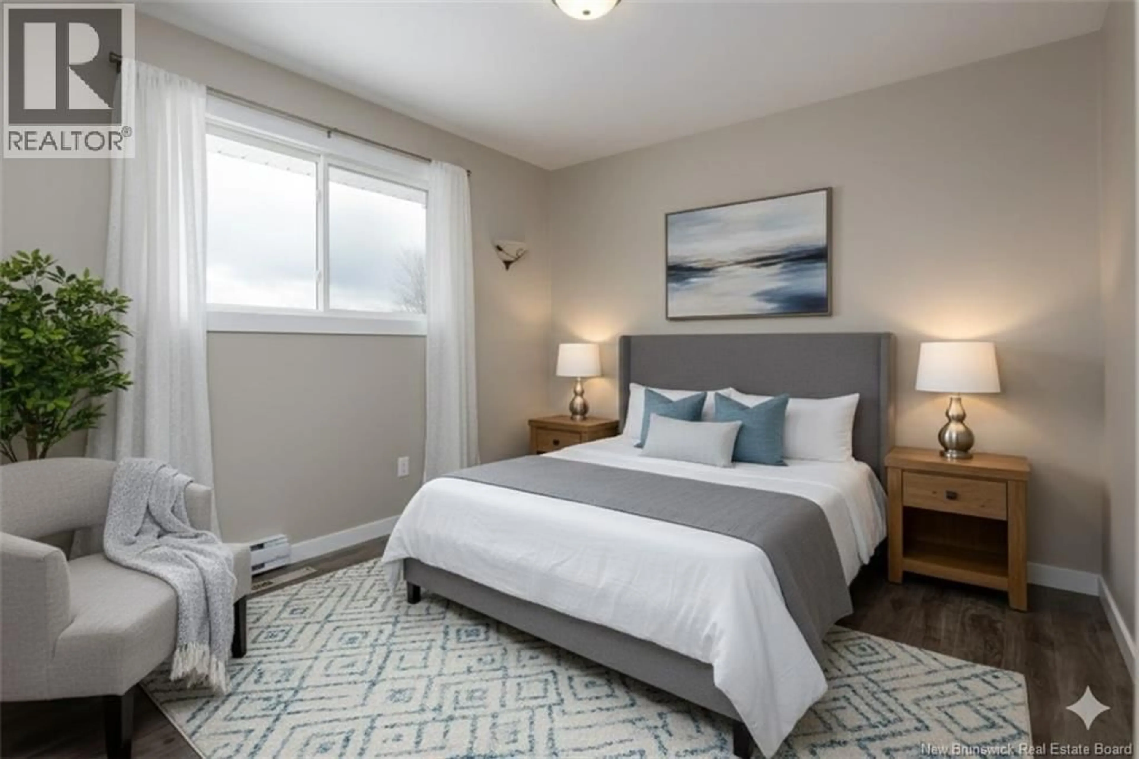 Bedroom with bed, unknown for 21 SHAWN COURT, Riverview New Brunswick E1B3R5