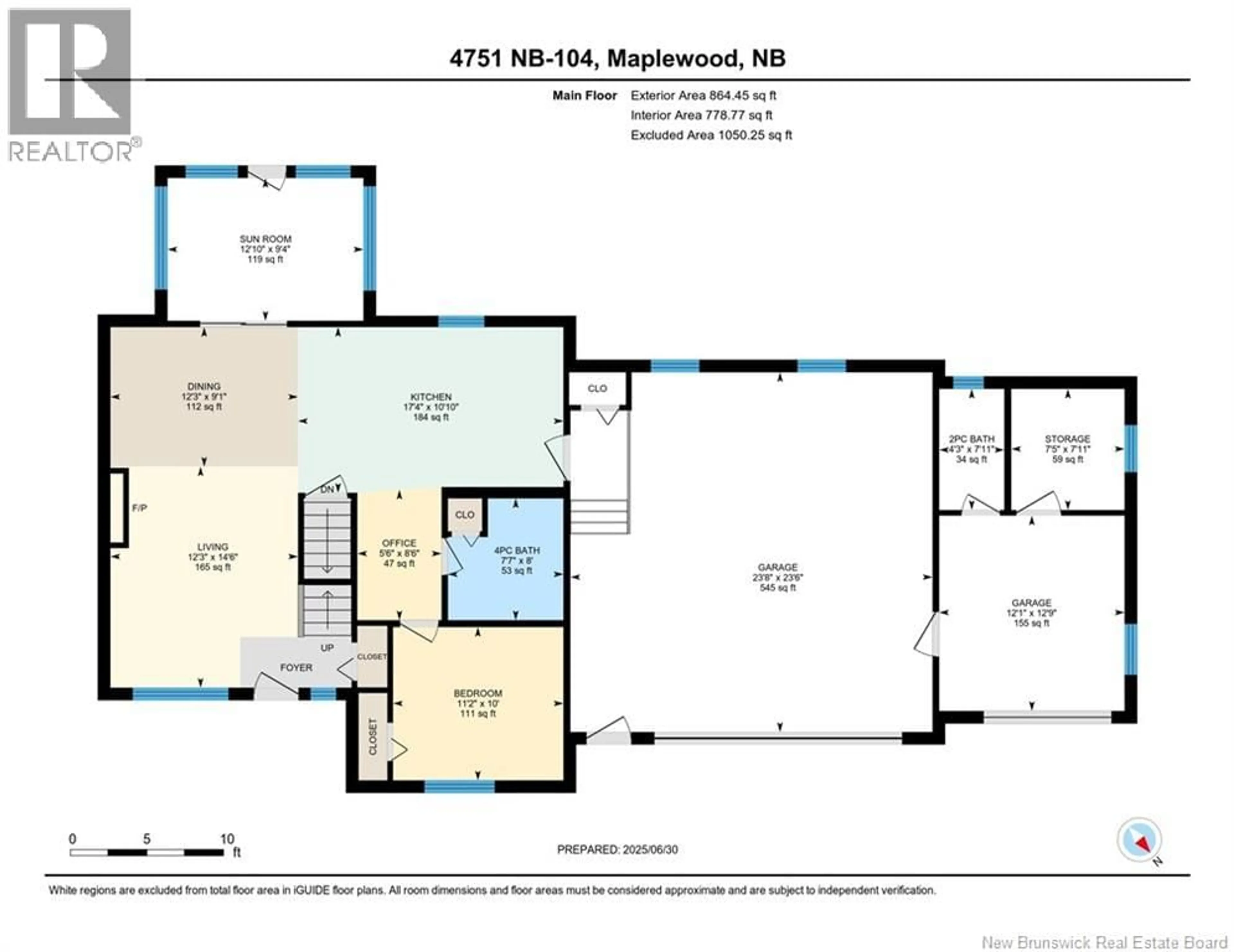 Floor plan for 4751 ROUTE 104, Maplewood New Brunswick E6E2A8