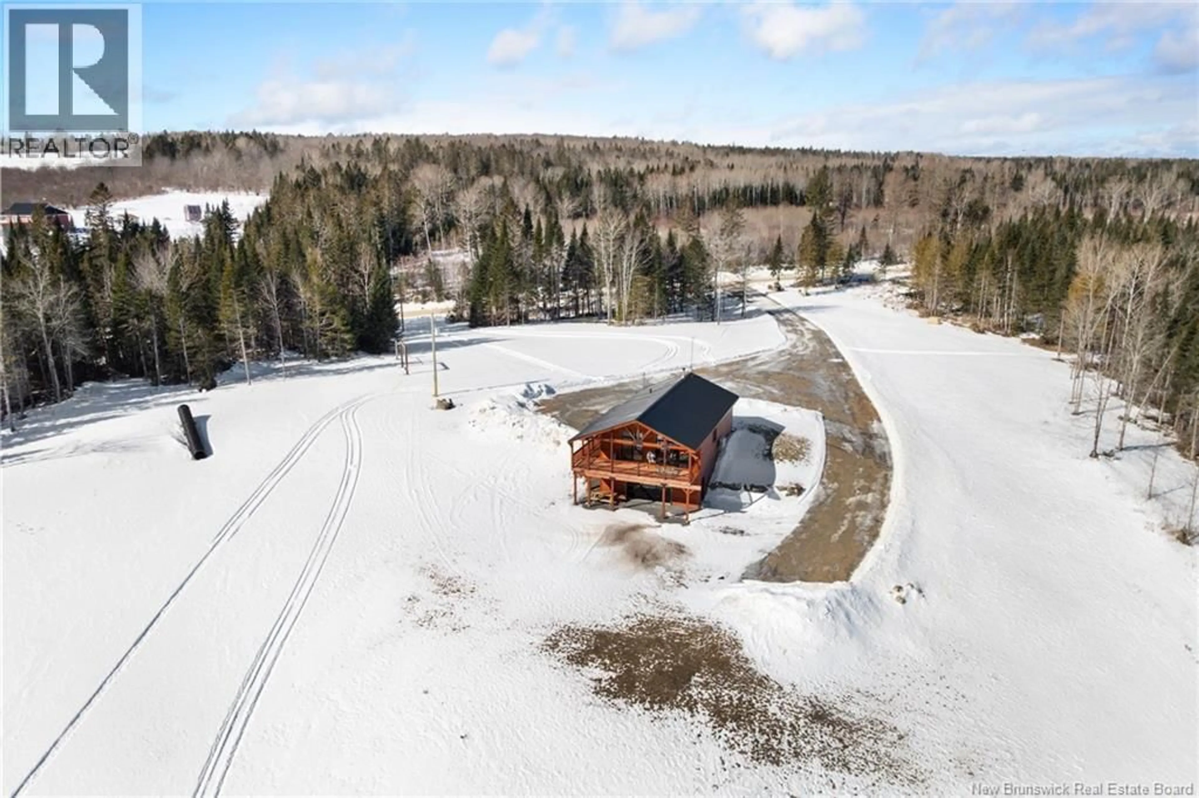 A pic from outside/outdoor area/front of a property/back of a property/a pic from drone, building for 24 NACKAWIC SIDING RD, Nortondale New Brunswick E6E1X8