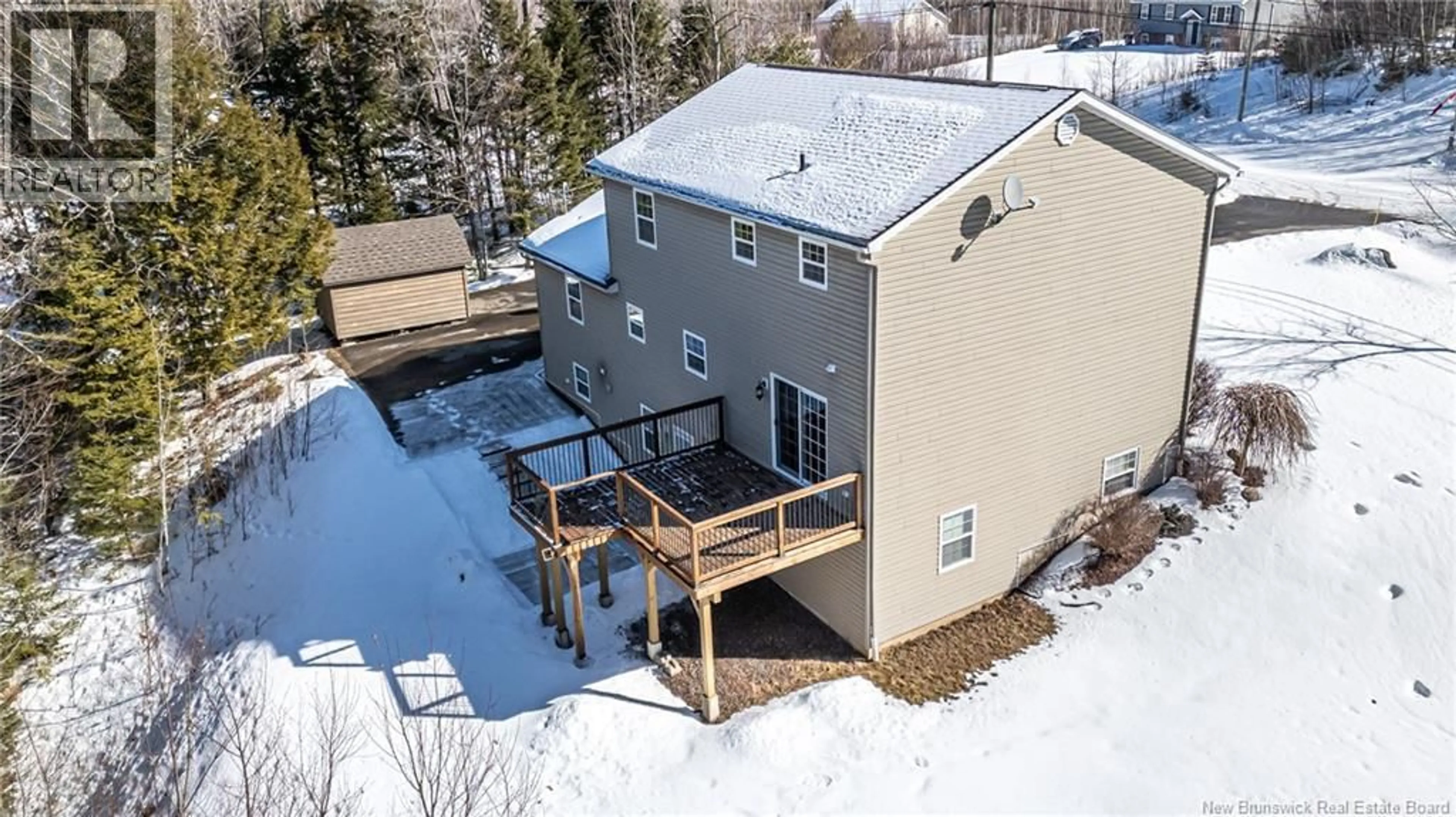 A pic from outside/outdoor area/front of a property/back of a property/a pic from drone, unknown for 111 MAPLEHURST DRIVE, Richibucto Road New Brunswick E3A0G5