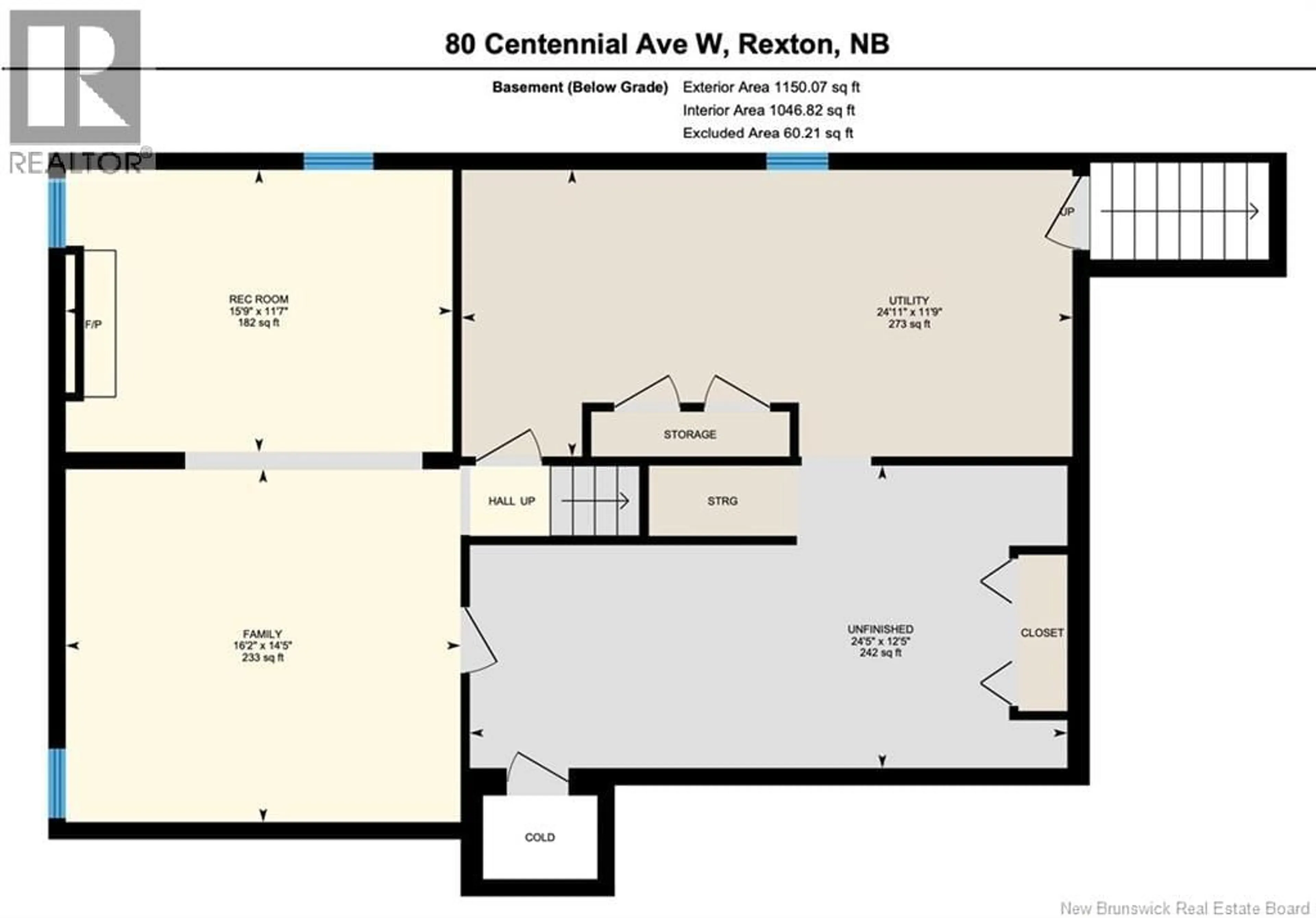 Floor plan for 80 CENTENNIAL WEST AVENUE, Rexton New Brunswick E4W1Y2