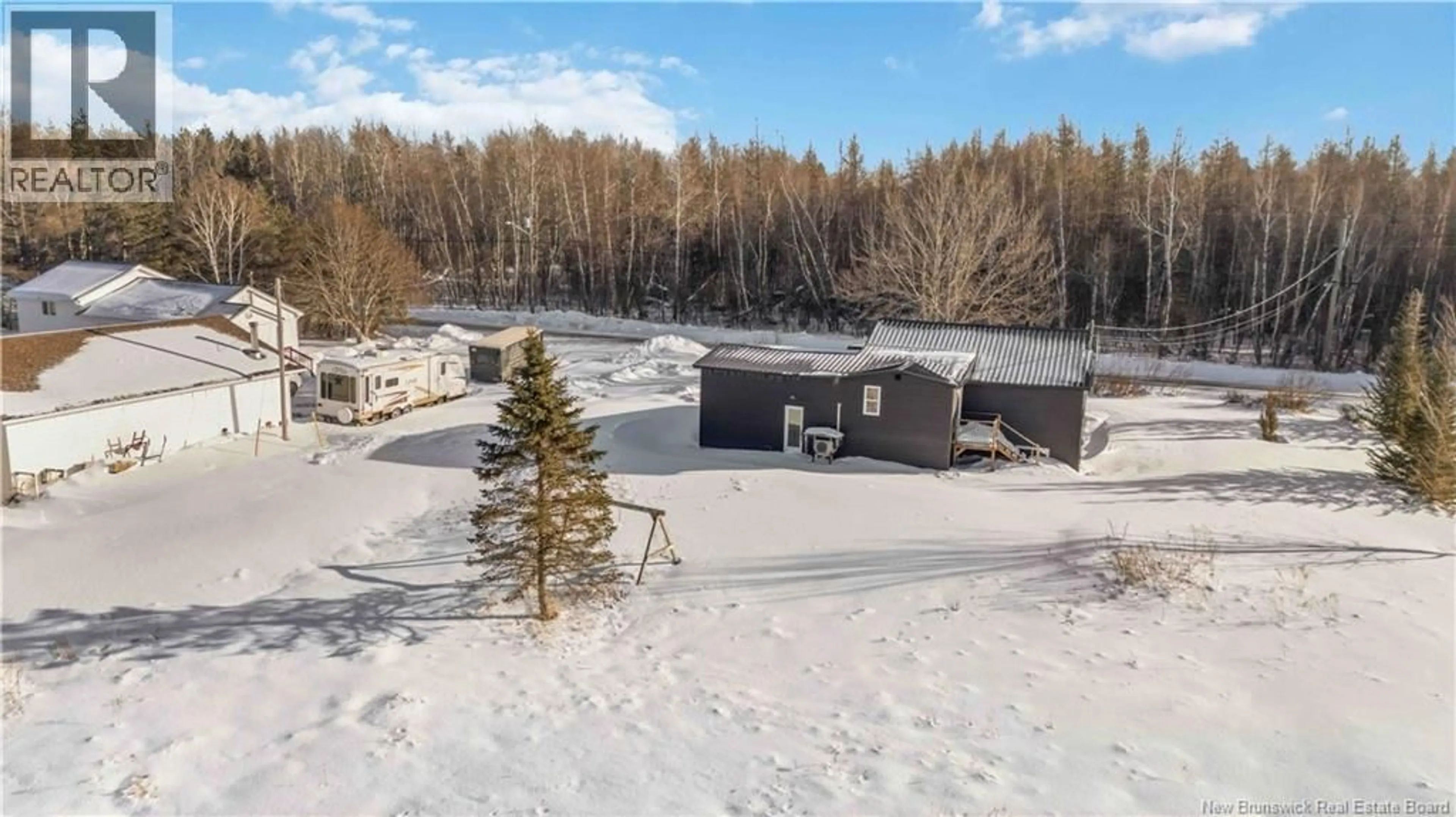 A pic from outside/outdoor area/front of a property/back of a property/a pic from drone, unknown for 12 SCOUDOUC RIVER ROAD, Scoudouc New Brunswick E4P3T1