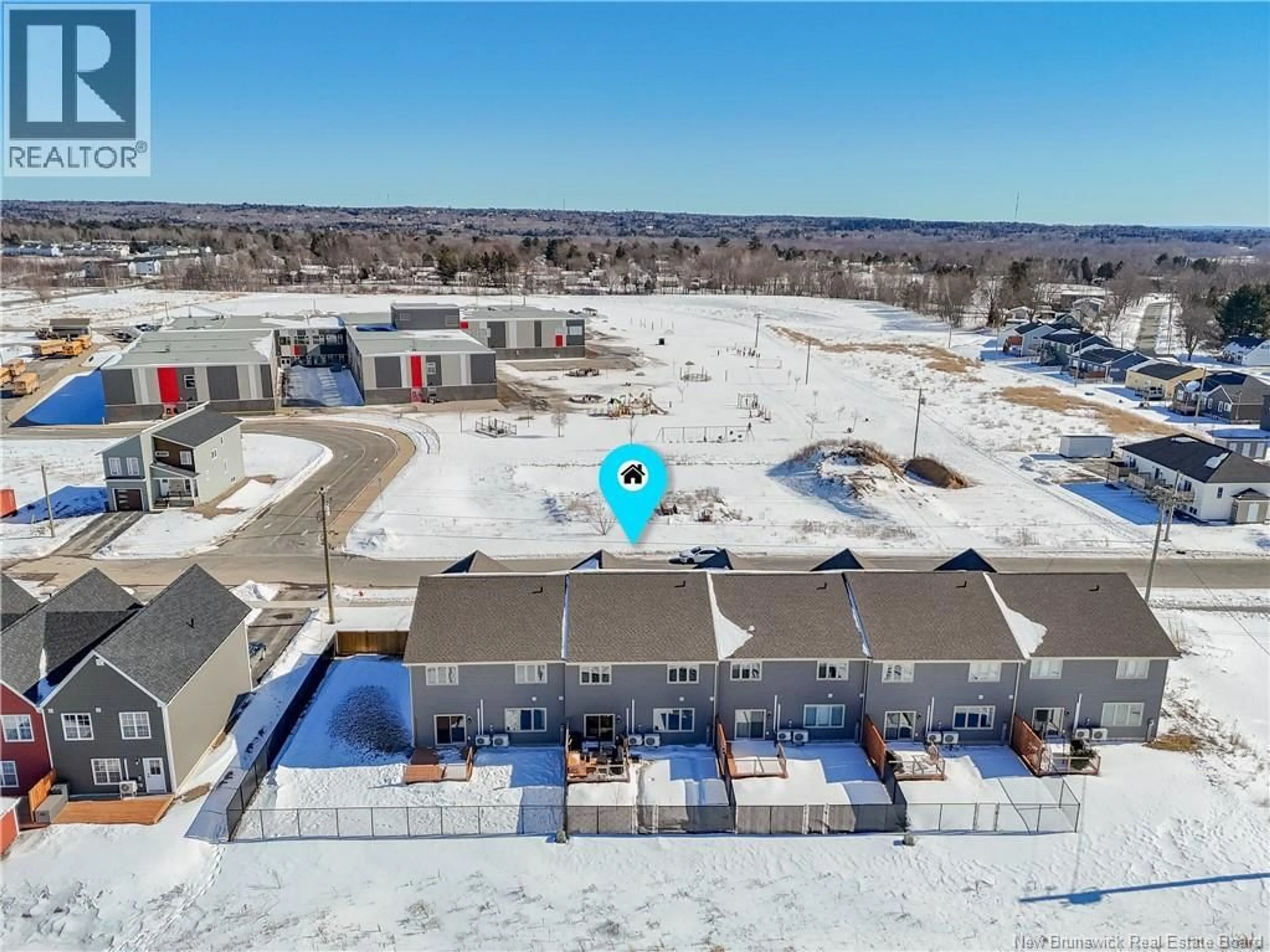 A pic from outside/outdoor area/front of a property/back of a property/a pic from drone, building for 483 NEILL STREET, Fredericton New Brunswick E3A2Z9