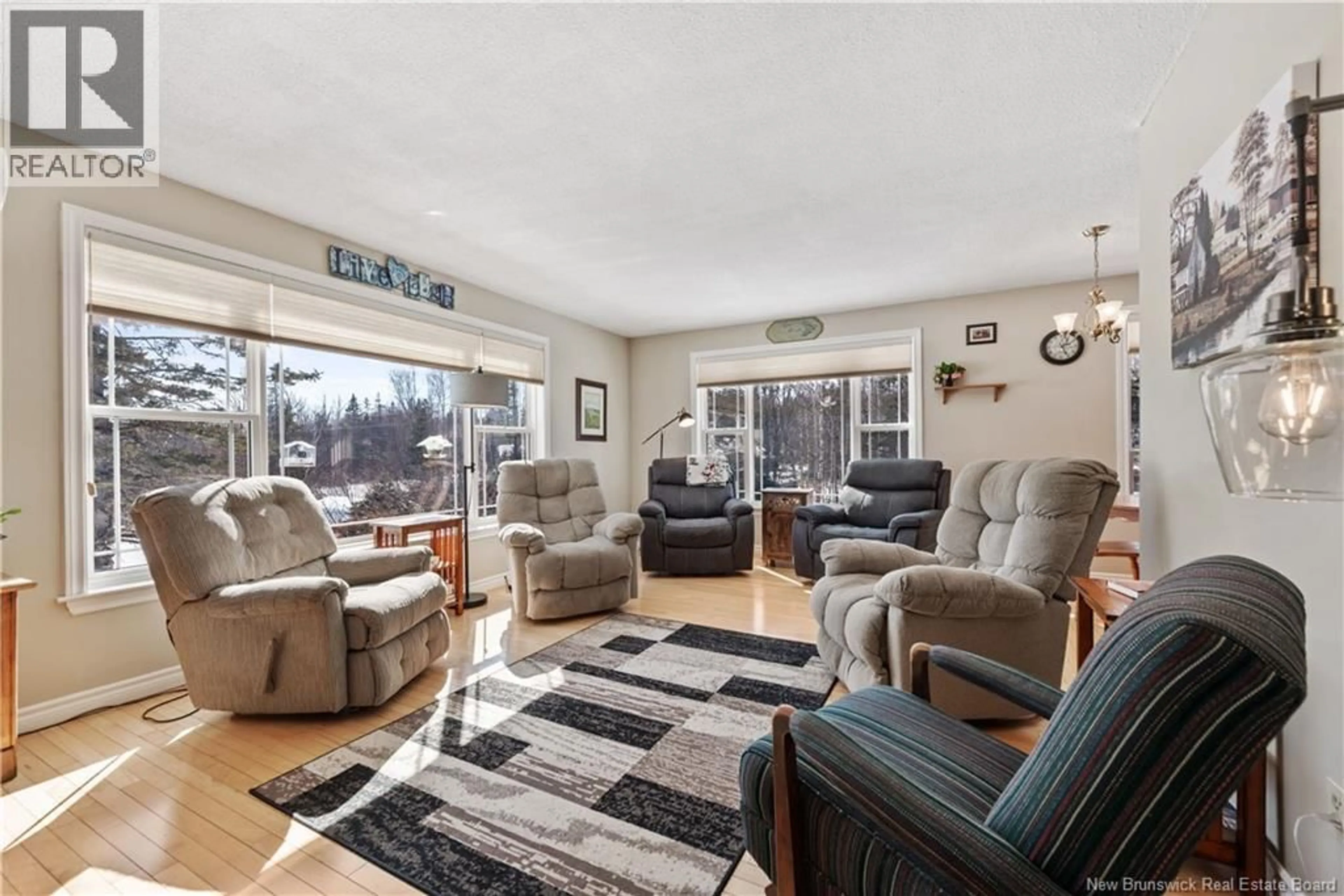 Living room with furniture, unknown for 49 KARLA STREET, Hillsborough New Brunswick E4H2W1