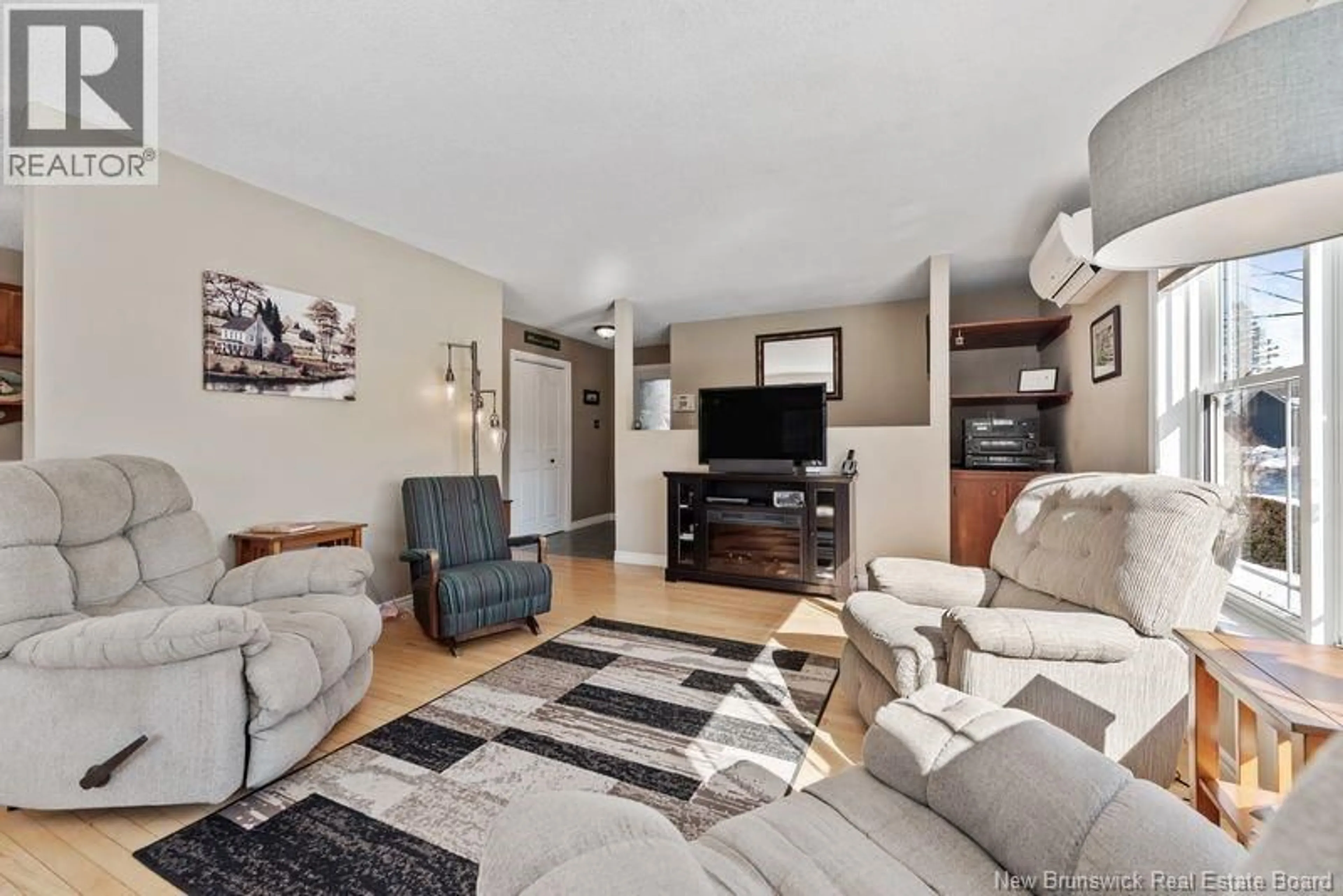 Living room with furniture, unknown for 49 KARLA STREET, Hillsborough New Brunswick E4H2W1