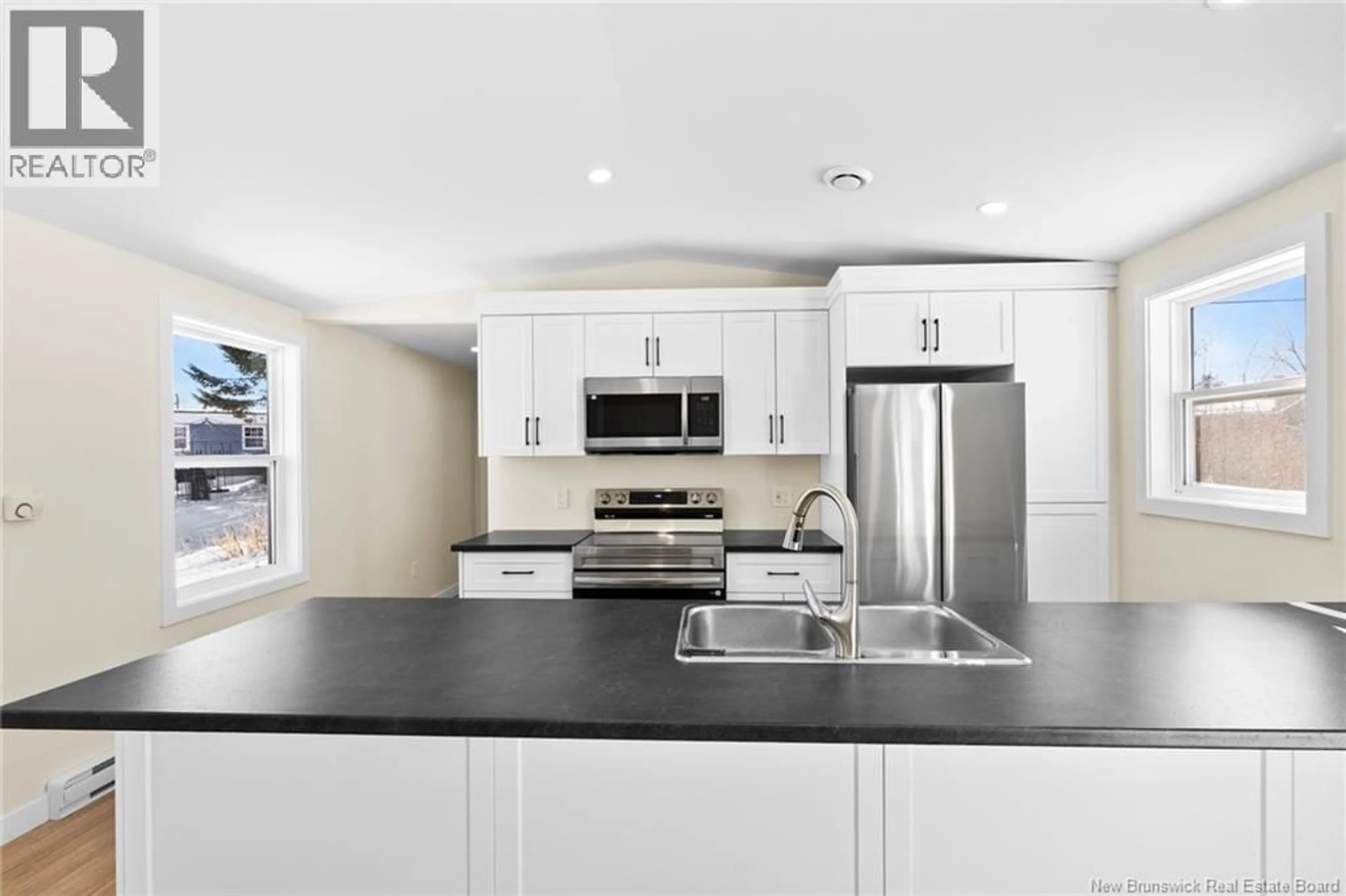 Open concept kitchen, ceramic/tile floor for 81 EVERGREEN, Fredericton New Brunswick E3B6N1
