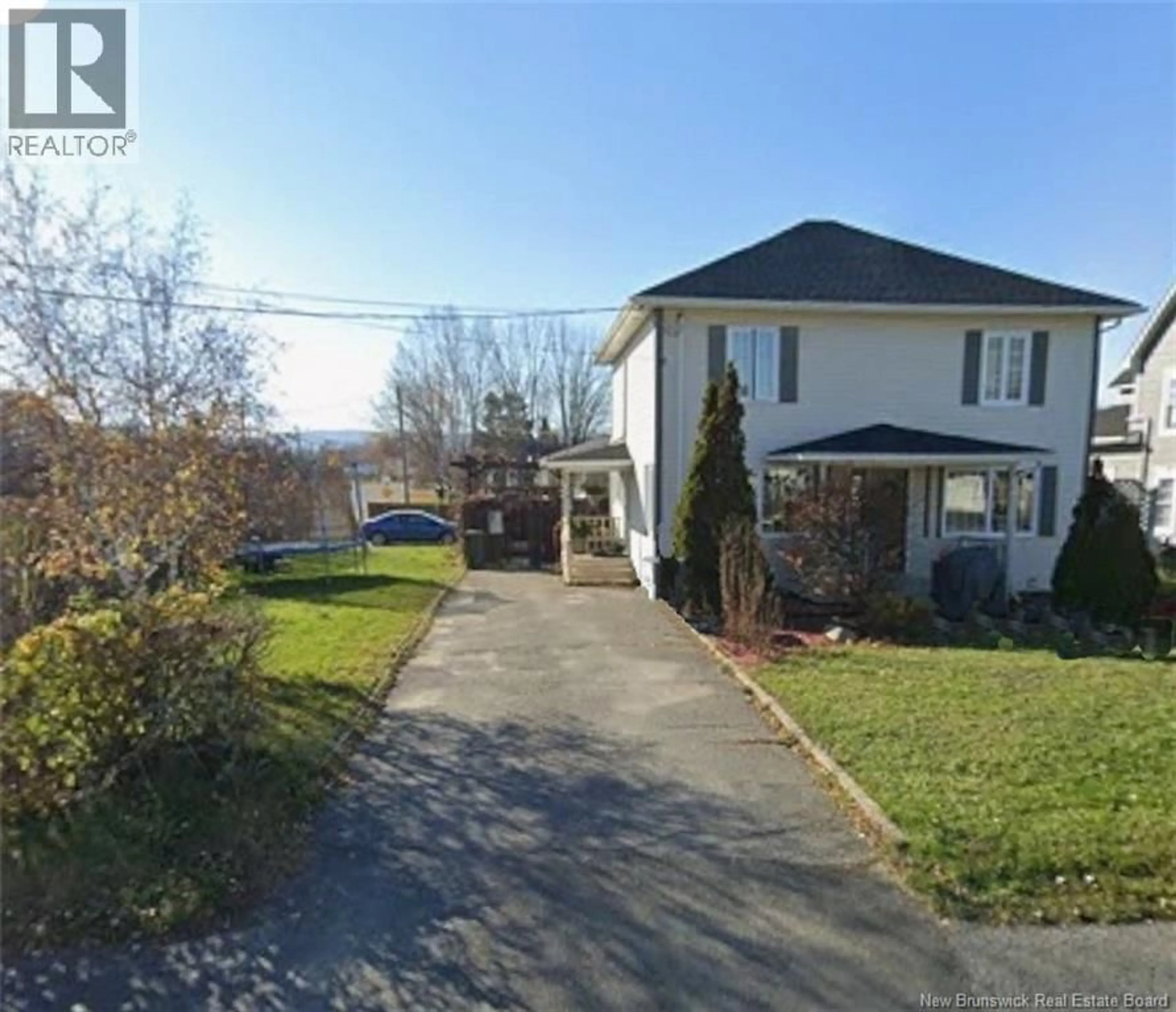 A pic from outside/outdoor area/front of a property/back of a property/a pic from drone, street for 16 DES ÉRABLES AVENUE, Clair New Brunswick E7A2B5