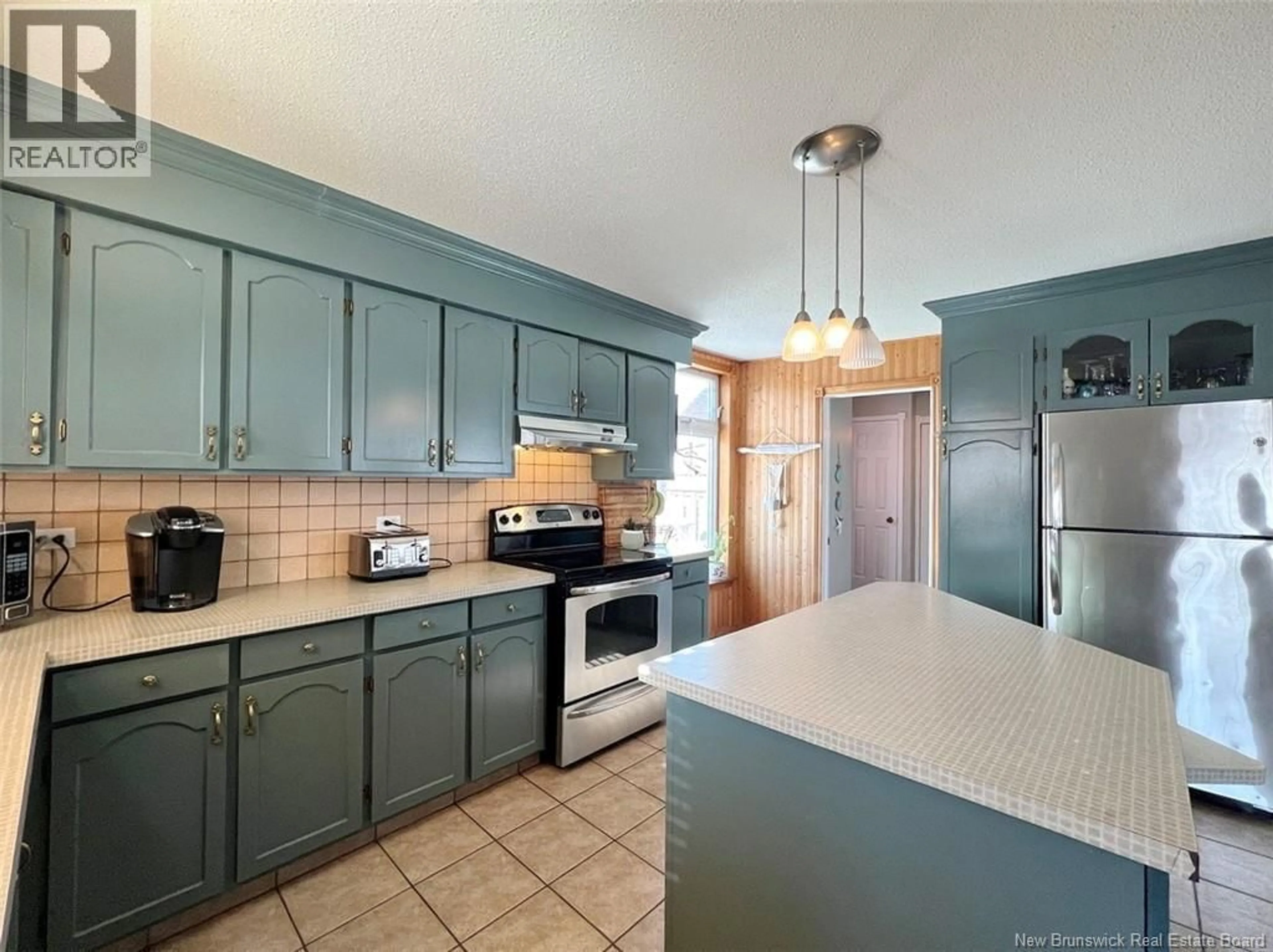 Open concept kitchen, ceramic/tile floor for 16 DES ÉRABLES AVENUE, Clair New Brunswick E7A2B5