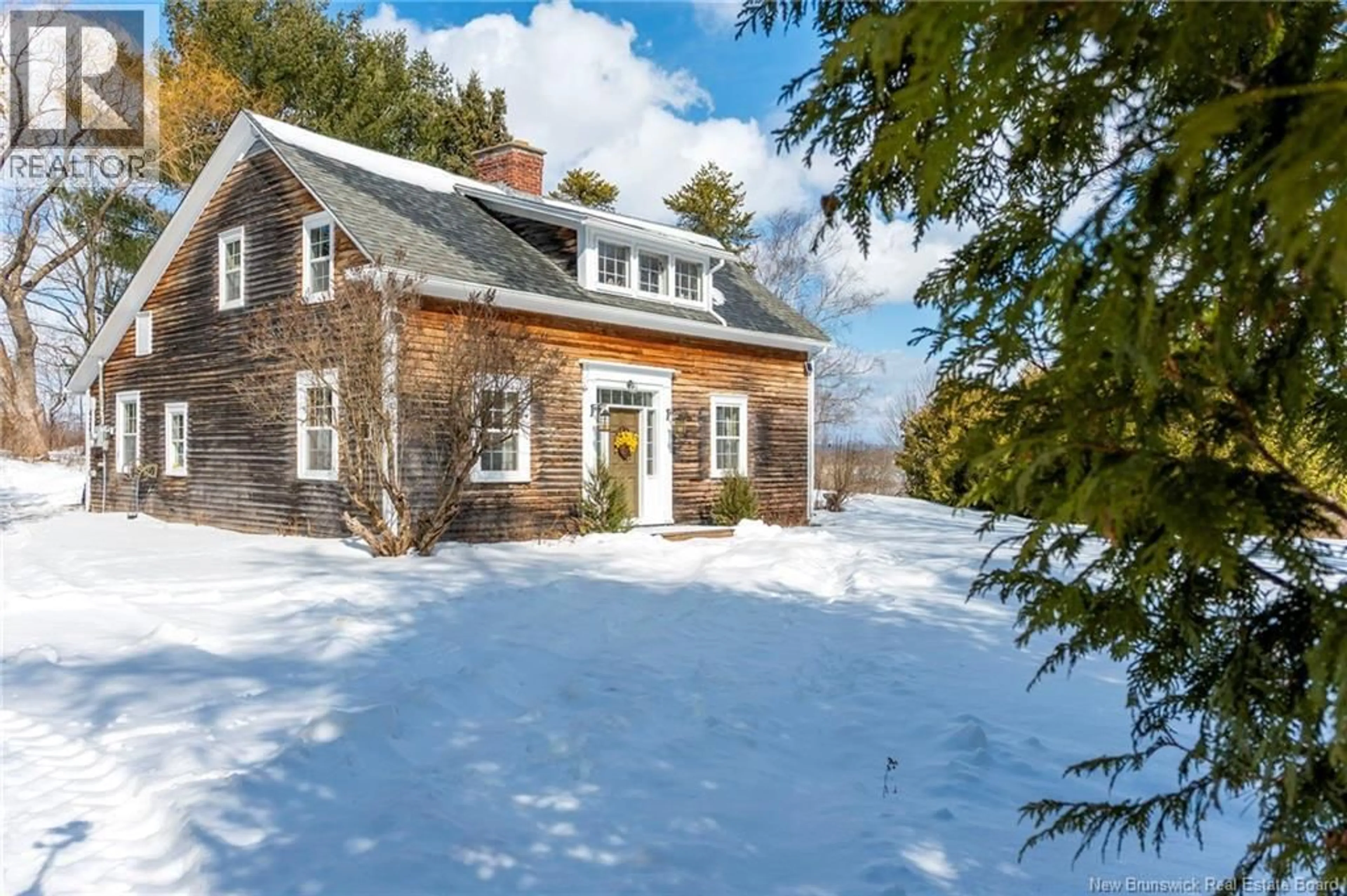 Home with brick exterior material, street for 4683 ROUTE 102, Queenstown New Brunswick E5M2A1