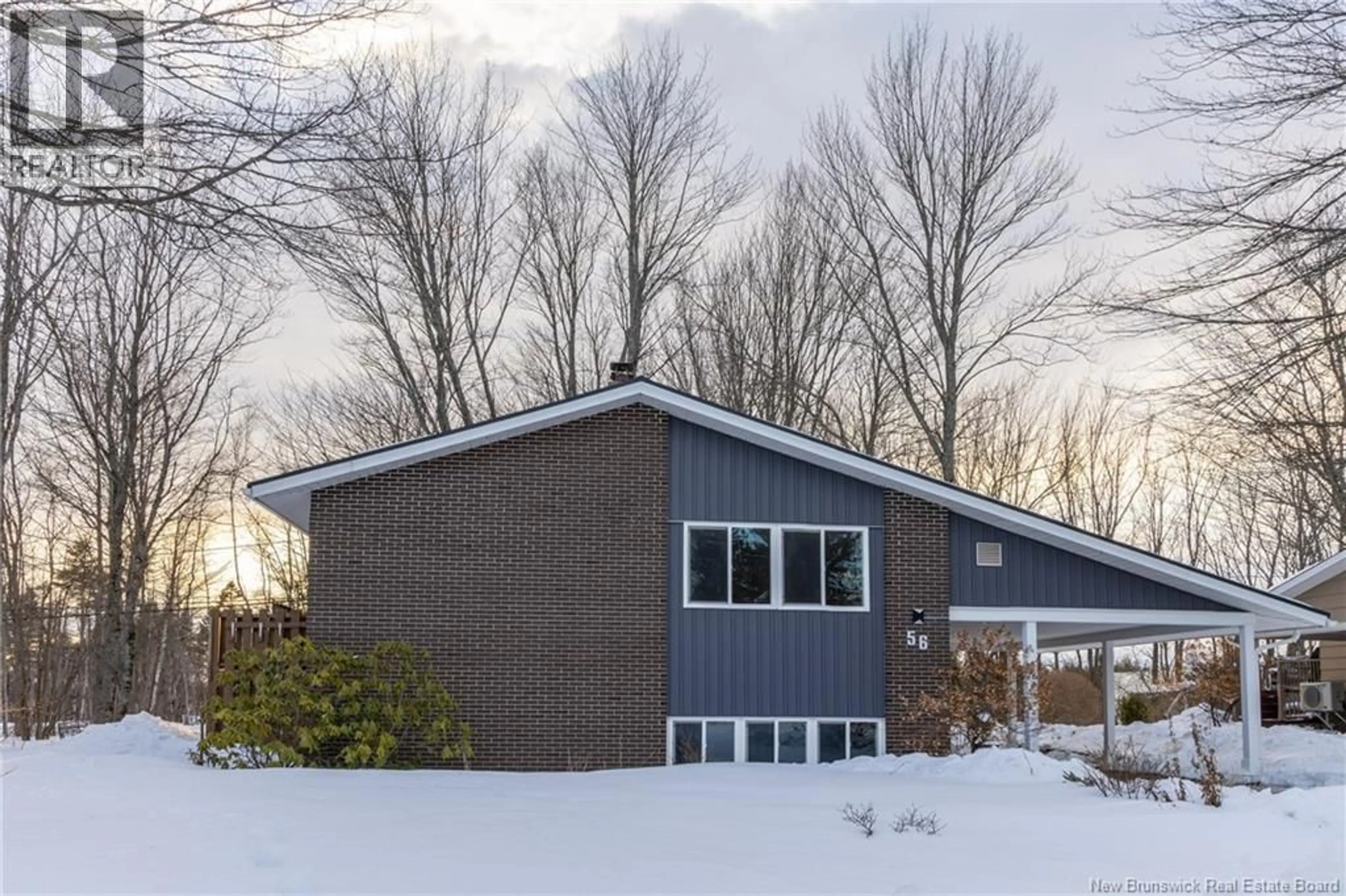 Home with vinyl exterior material, mountain view for 56 CHANDLER CRESCENT, Moncton New Brunswick E1E3W7